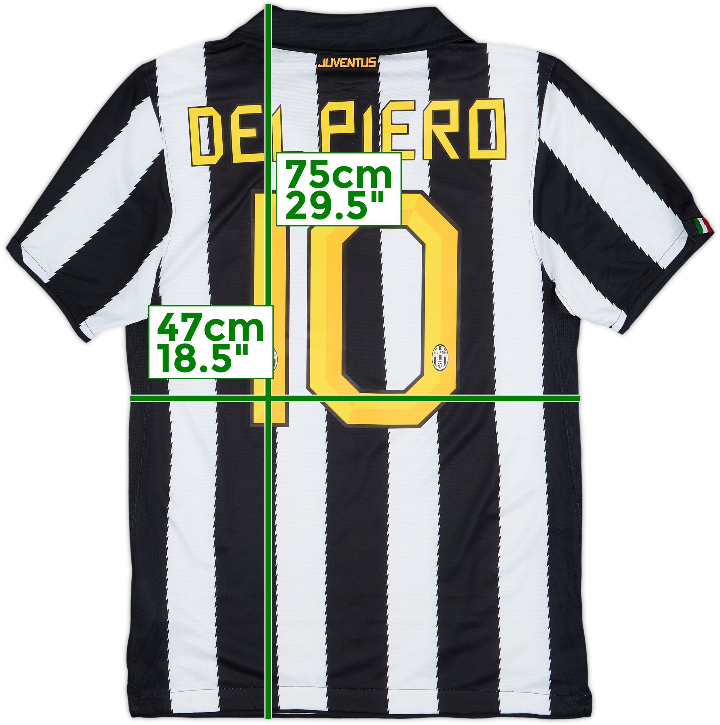 Juventus DEL PIERO 10番シャツ 1c757c26667229e4ae900ddce6b262