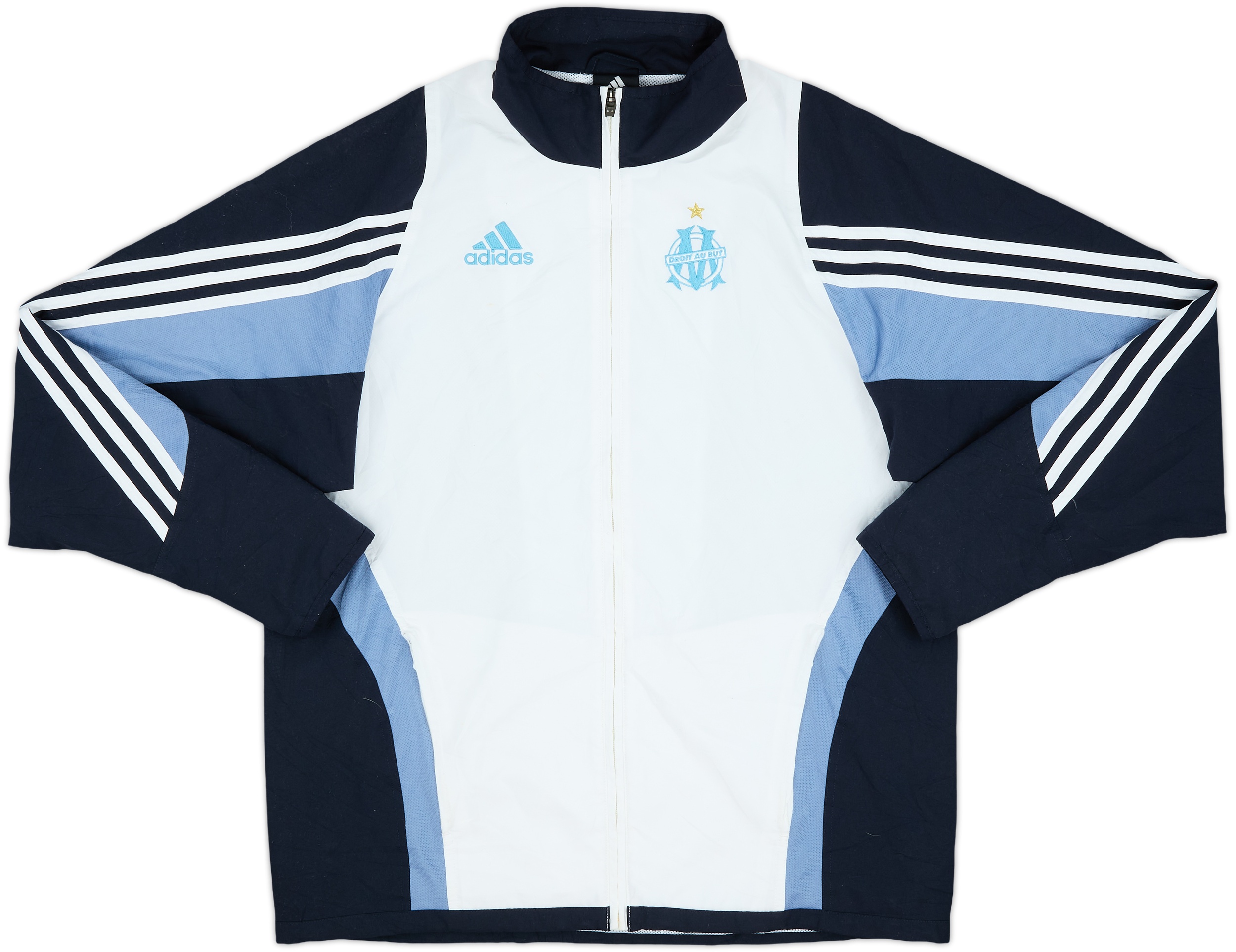 ウェア 00s adidas \"Olympique Marseille\" OLYMPIQUE MARSEILLE 2006 2007 FOOTBALL SOCCER TRACKSUIT