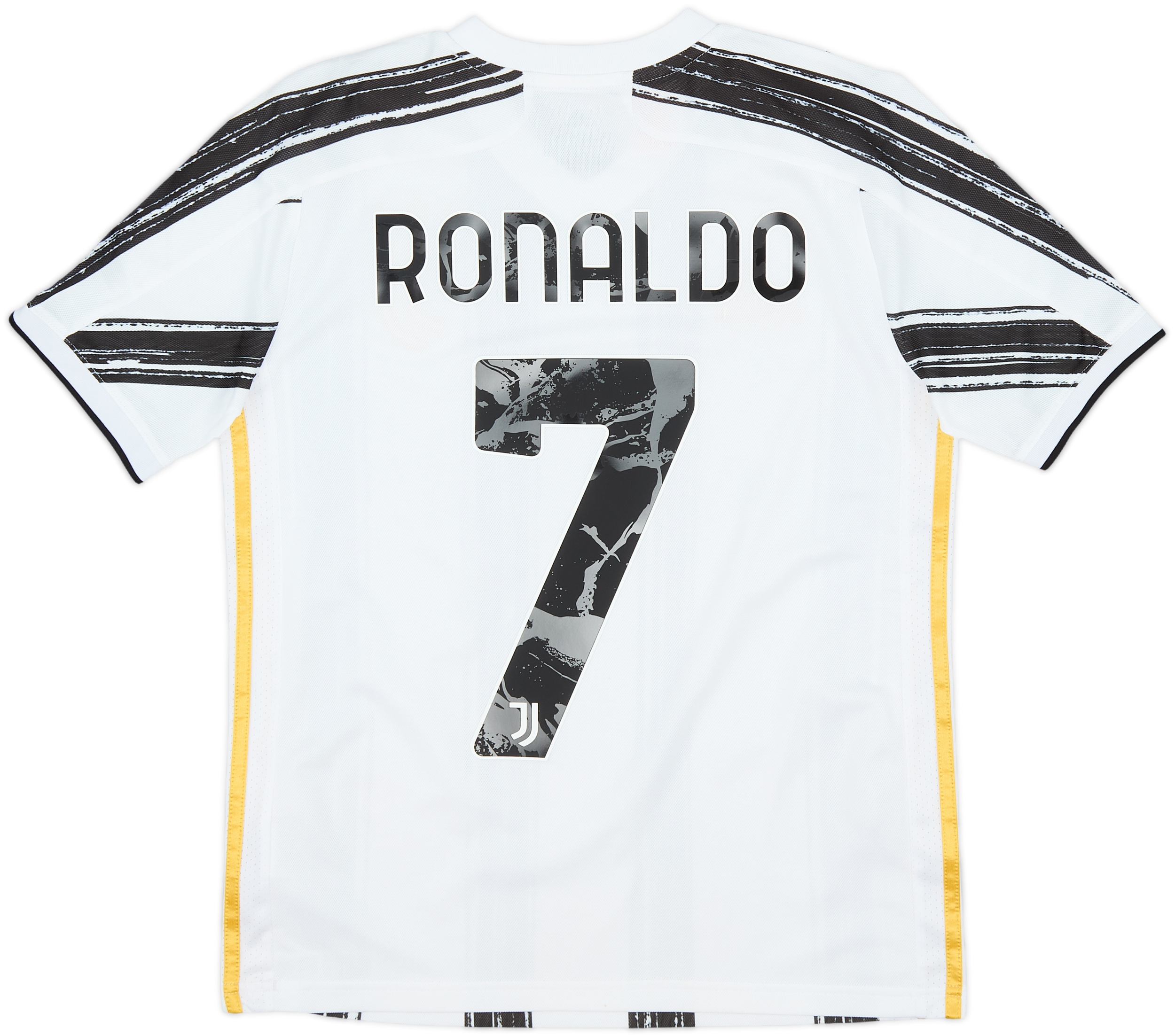 2020-21 Juventus Home Shirt Ronaldo #7 - 8/10 - (L.Boys)