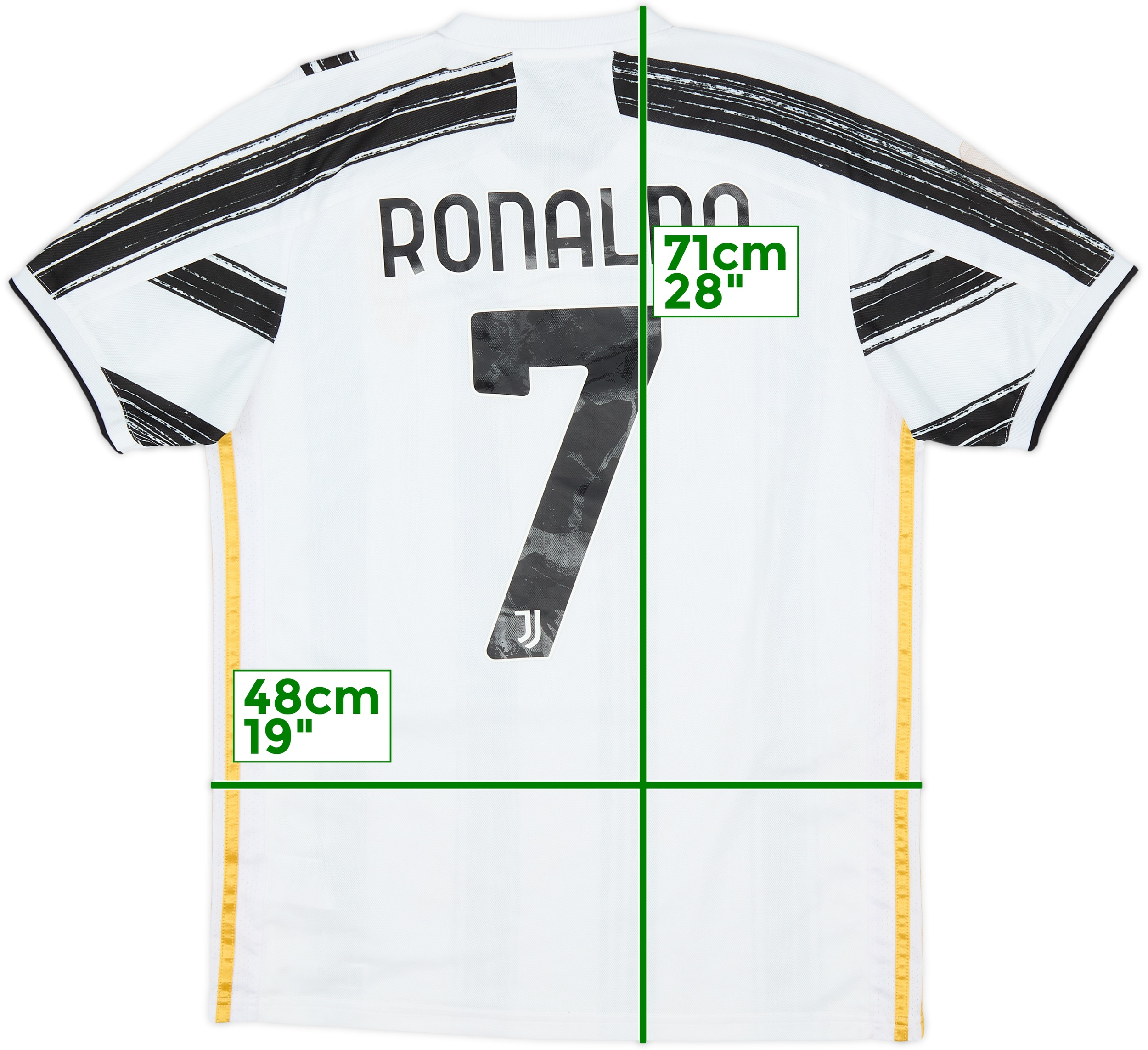 2020-21 Juventus Home Shirt Ronaldo #7 - 6/10 - (M)