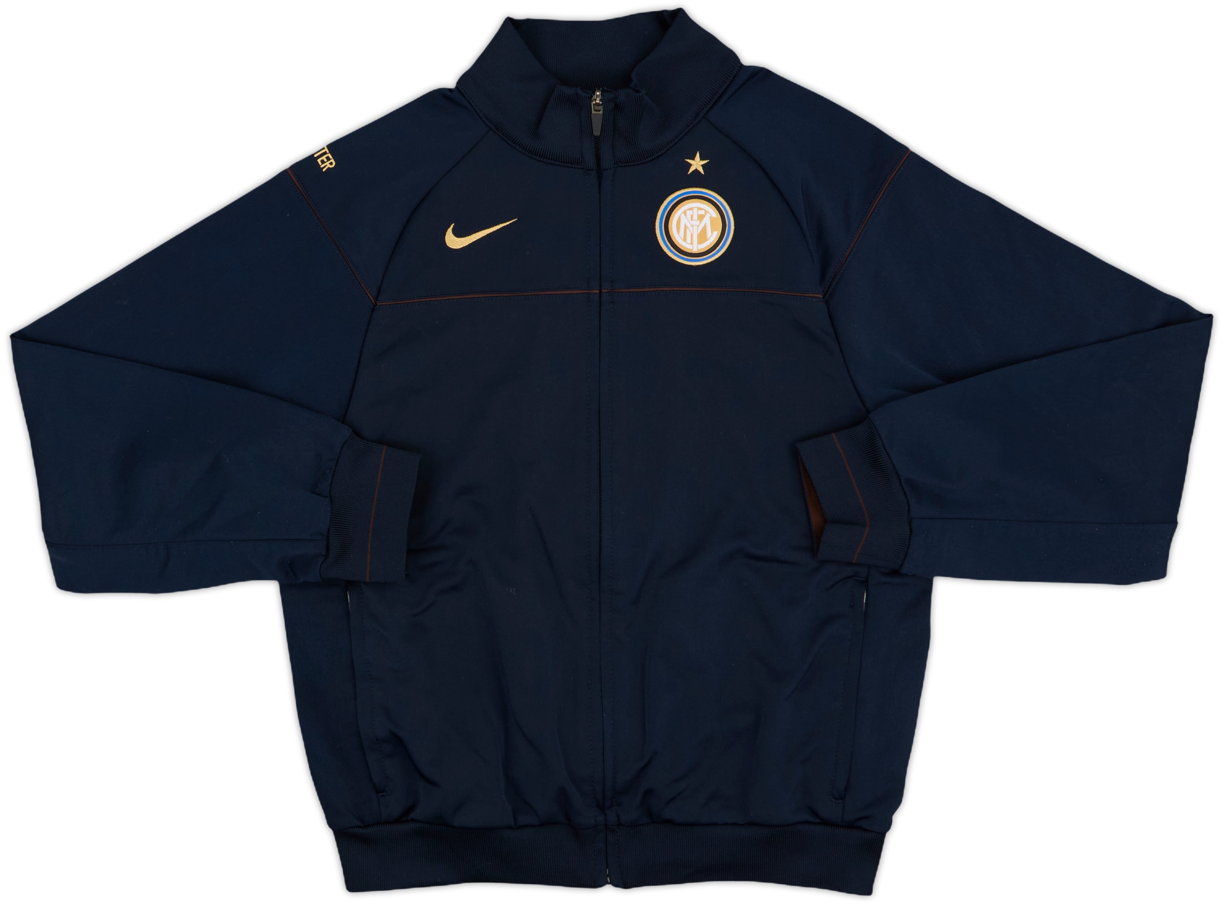 NIKE セリエA FC INTER Track Jacket Kids XS 2008-09 Inter Milan Nike Track Jacket - 8/10 - (L.Boys)