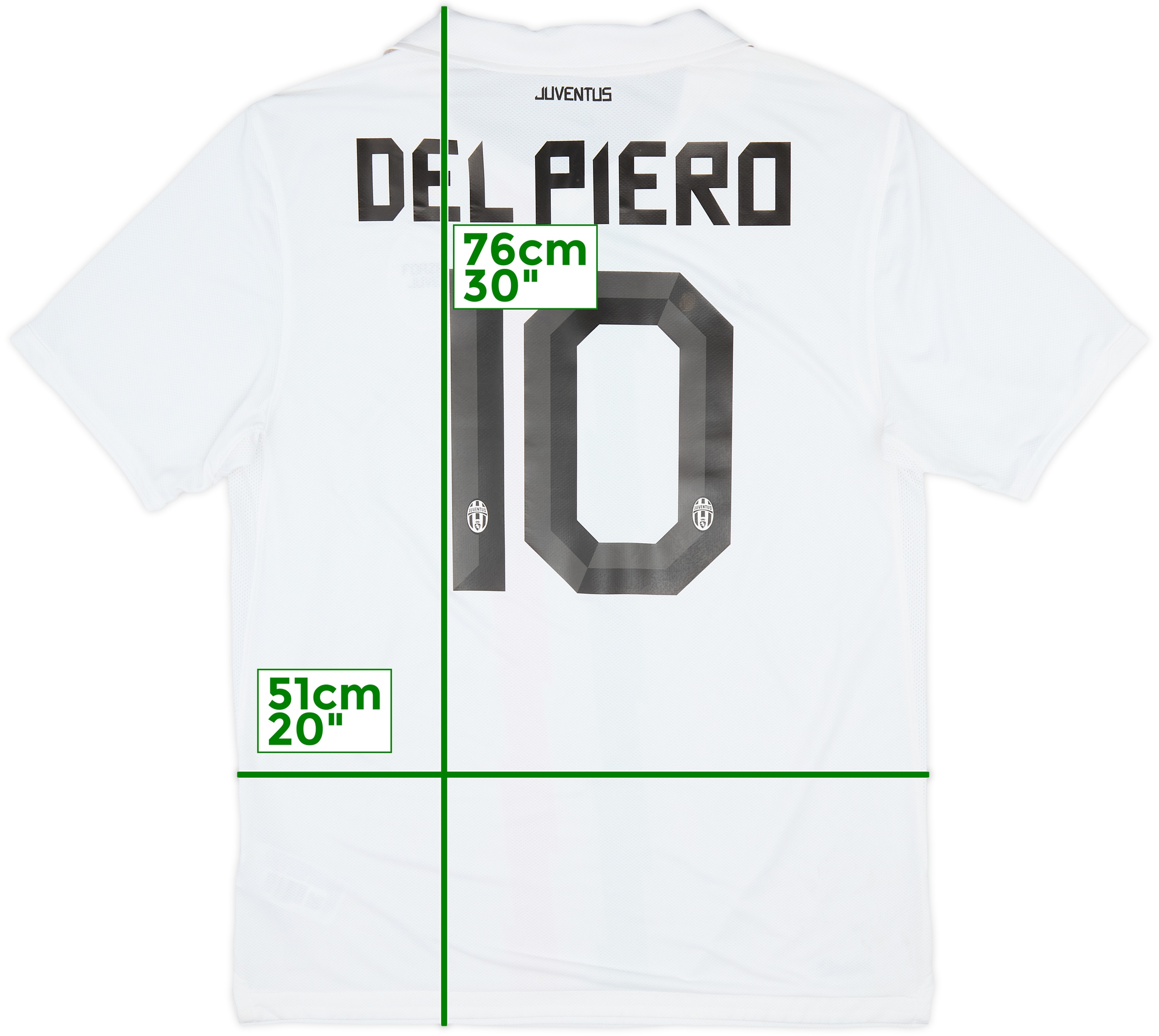 Juventus DEL PIERO 10番シャツ c8ac6977cf29a80679c4dd0c11abe1