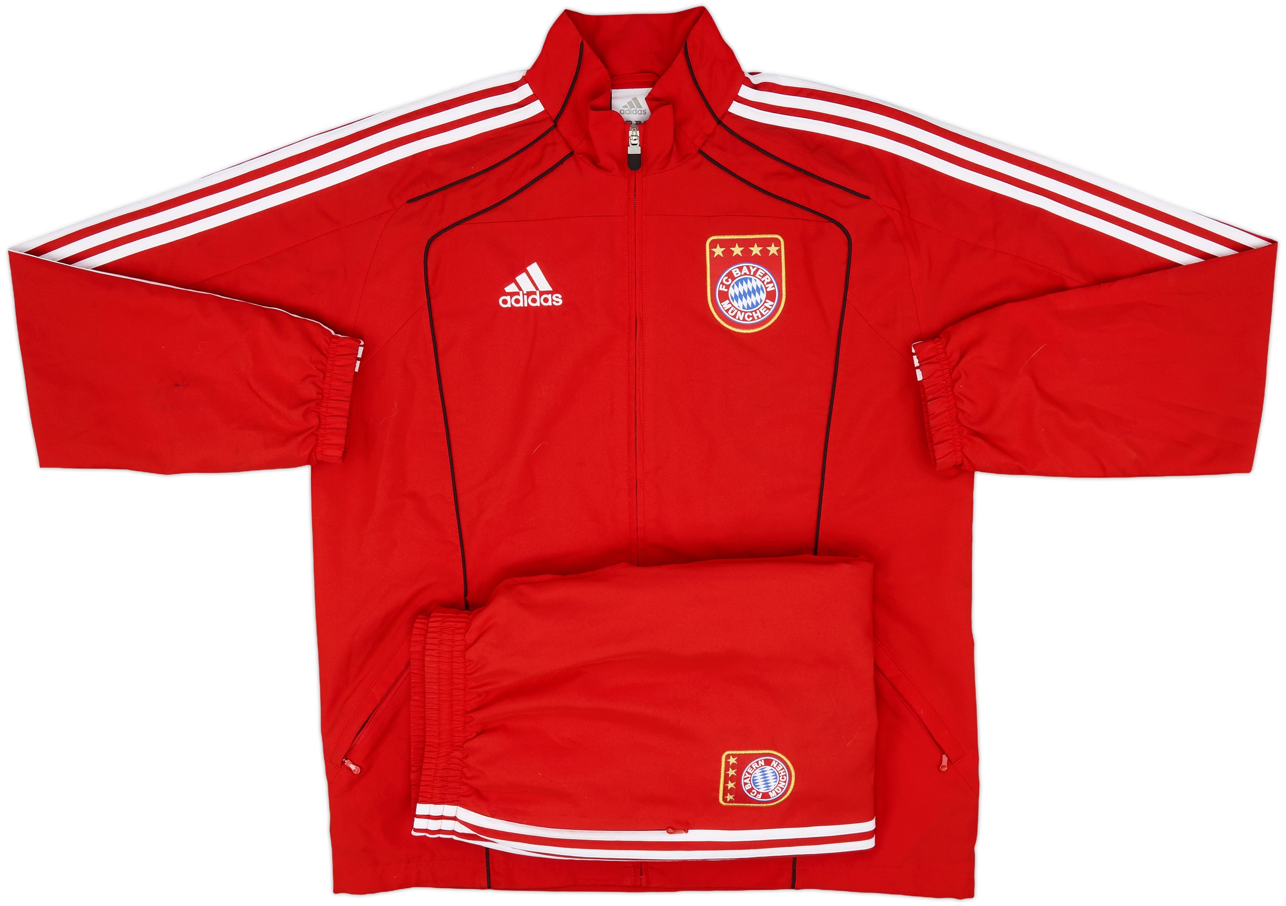2010-11 Bayern Munich adidas Tracksuit - 8/10 - (L/XL)