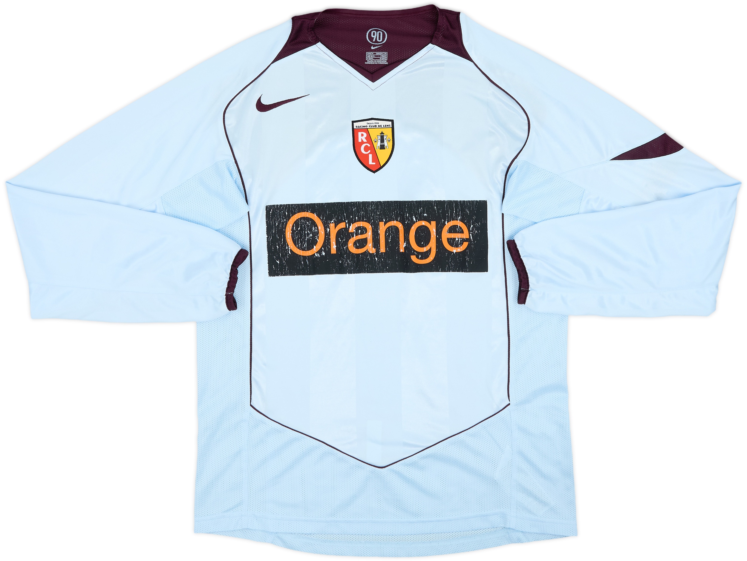 2004-05 Lens Third L/S Shirt - 5/10 - (M)