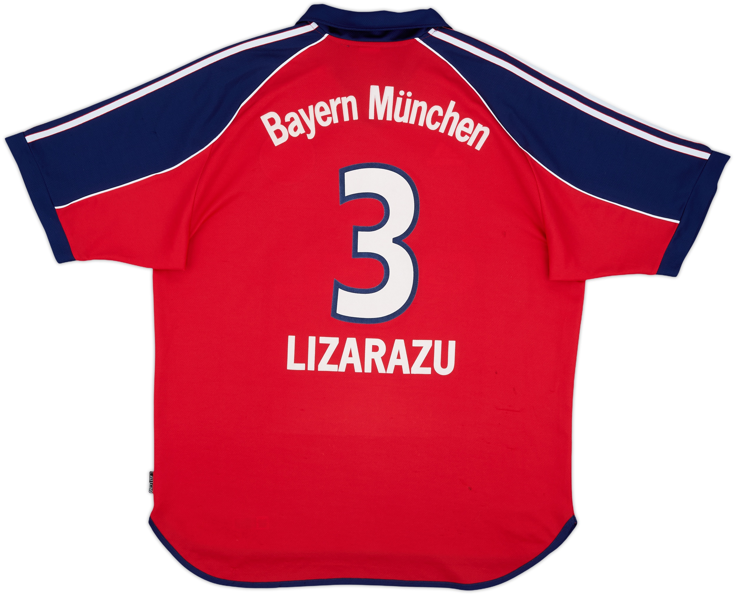 Bayern München Munich 1998 1999 adidas heim trikot nummer 3 Lizarazu 01 – Museum of Jerseys