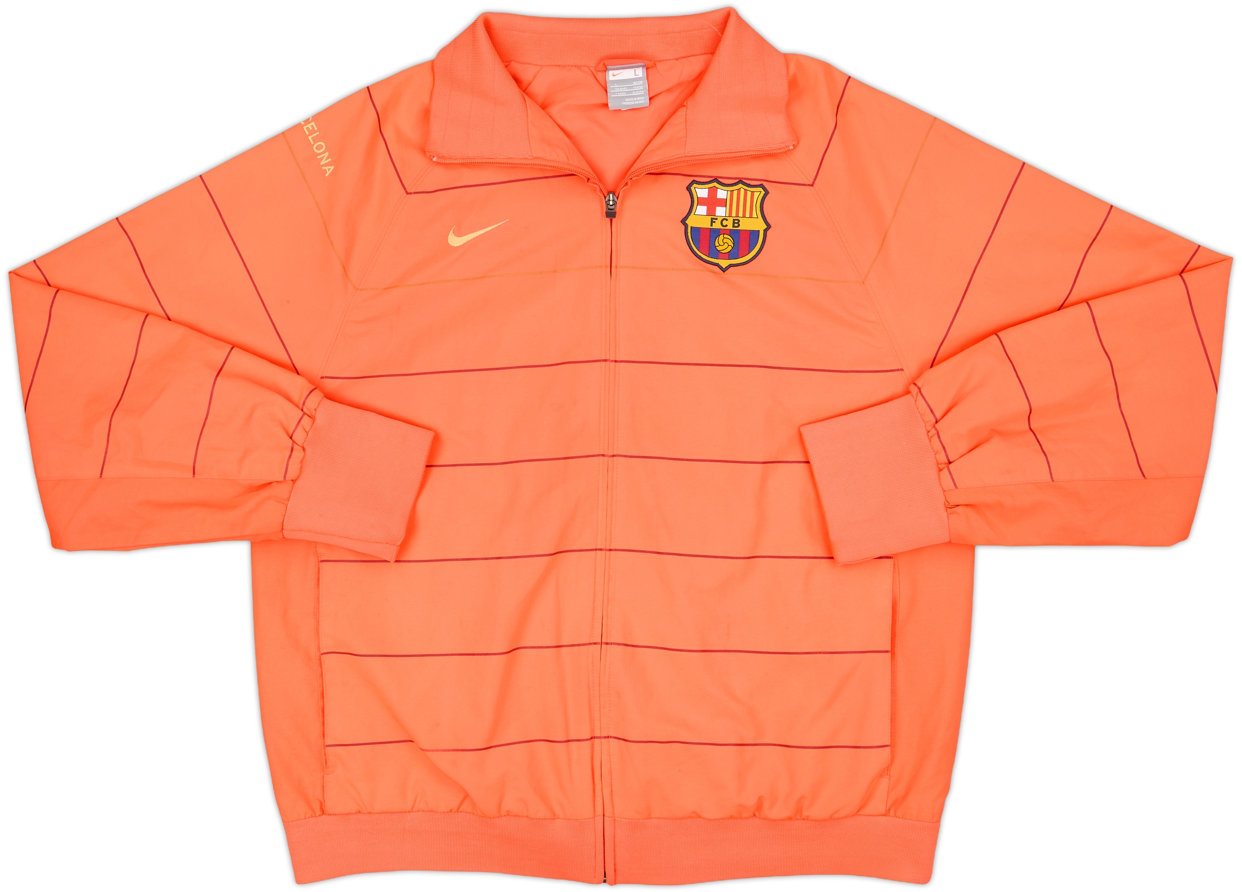 2008-09 Barcelona Nike Track Jacket - 8/10 - (L)