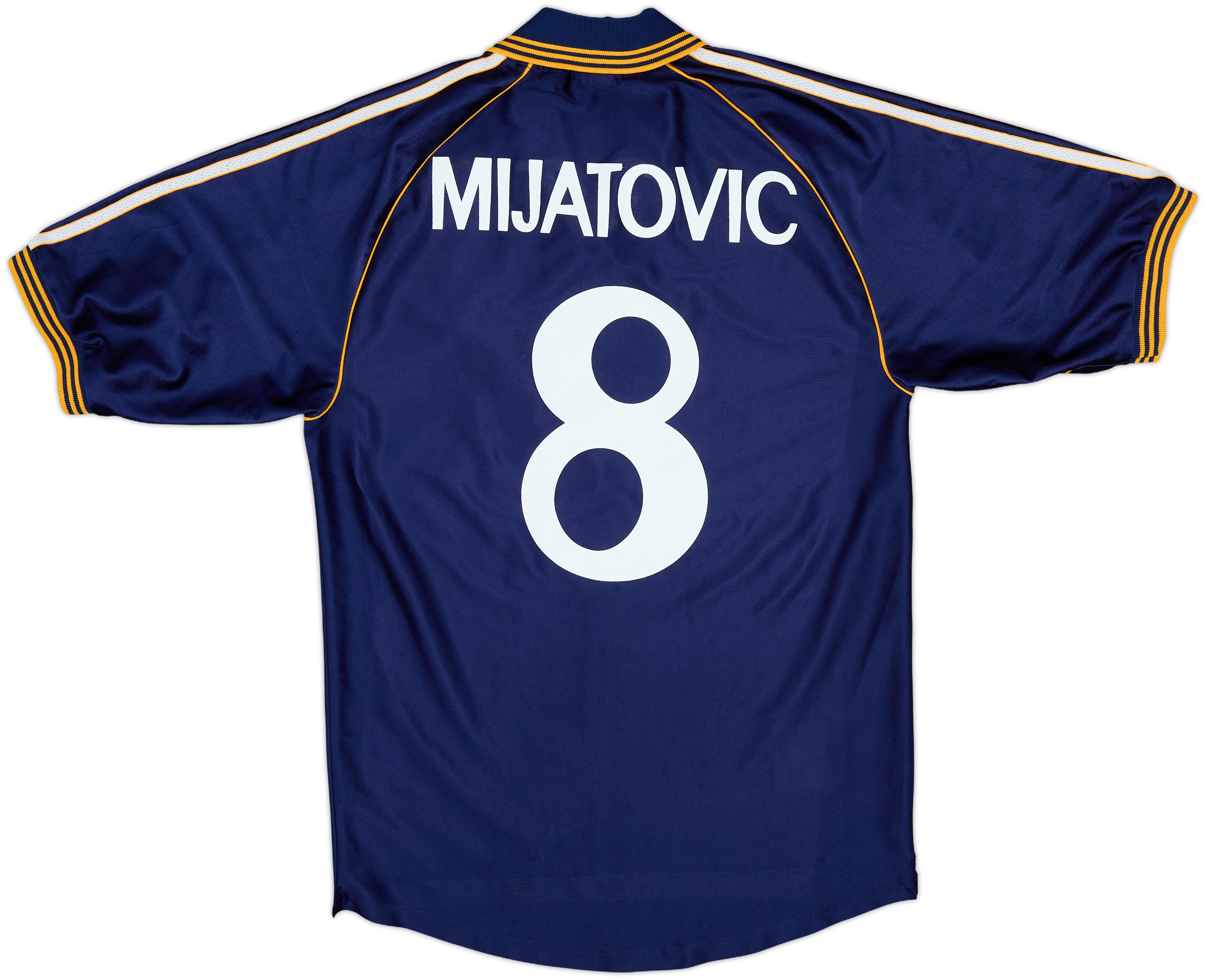 1998-99 Real Madrid Third Shirt Mijatovic #8 - 8/10 - (S)