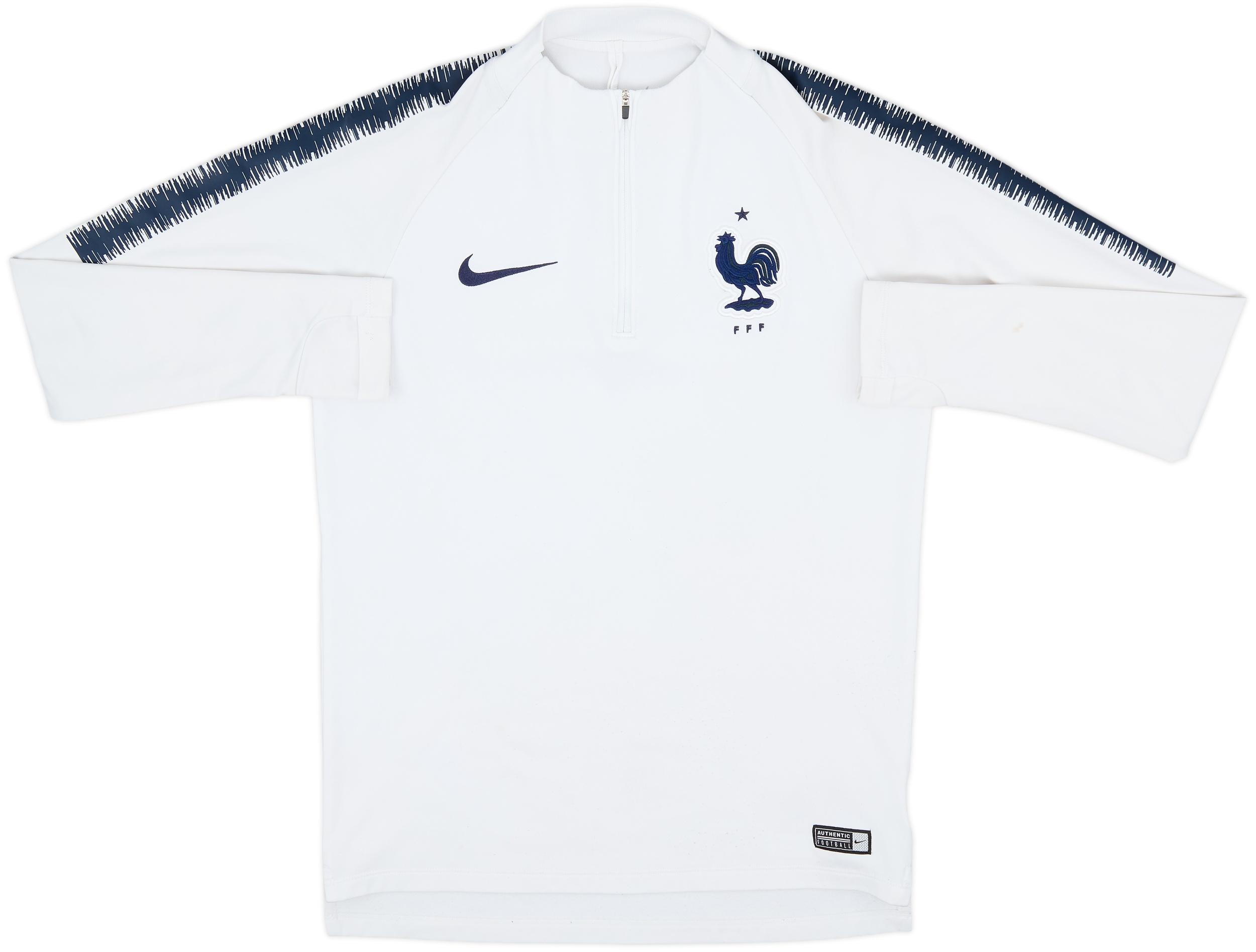 2018-19 France Nike 1/4 Zip Training Top - 5/10 - (S)