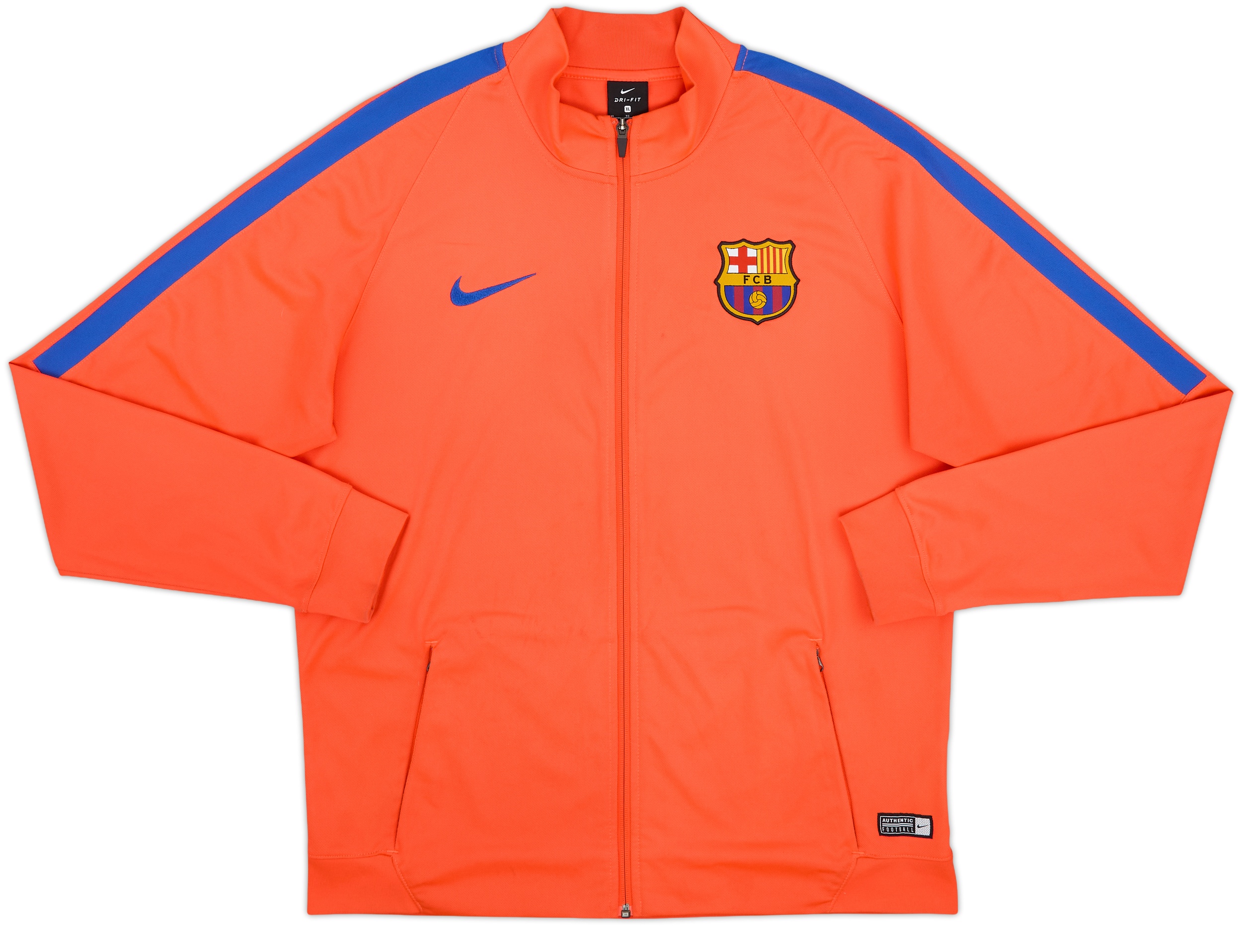 2016-17 Barcelona Nike Track Jacket - 7/10 - (XL)