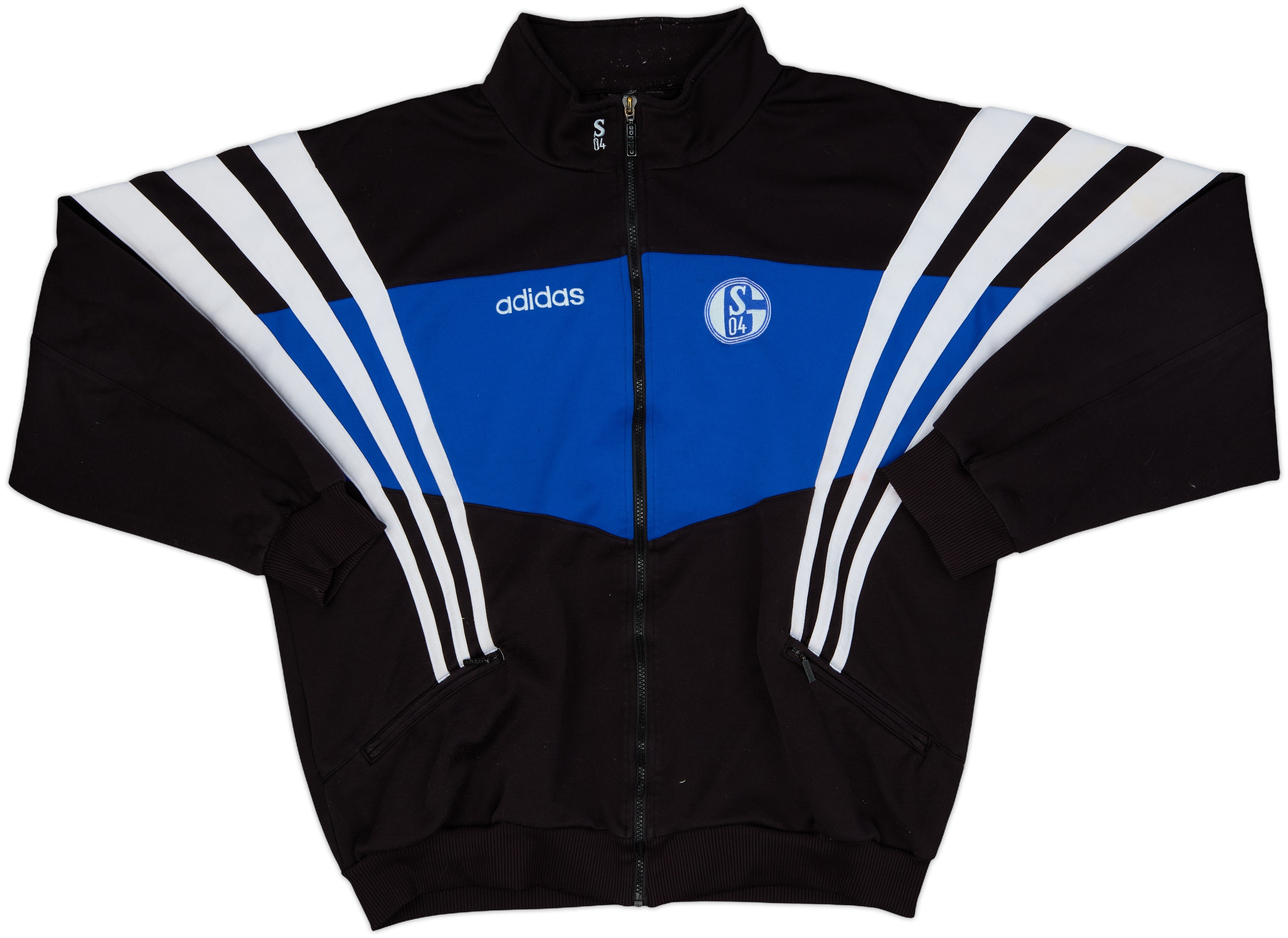 FC Schalke 04 adidas アンセムジャケット 1996-97 Schalke adidas Track Jacket - 8/10 - (XL)
