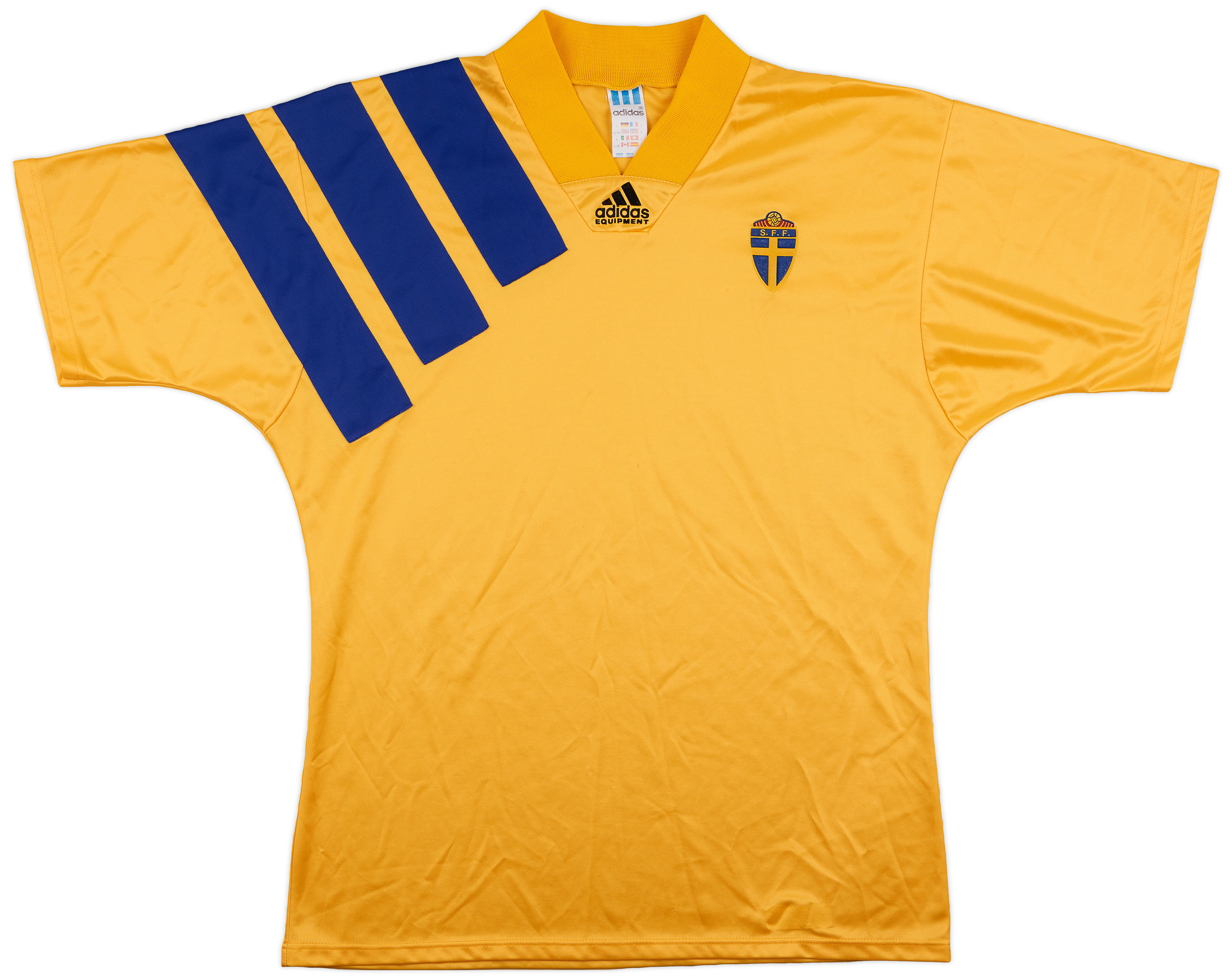1992-94 Sweden Home Shirt - 8/10 - (L)