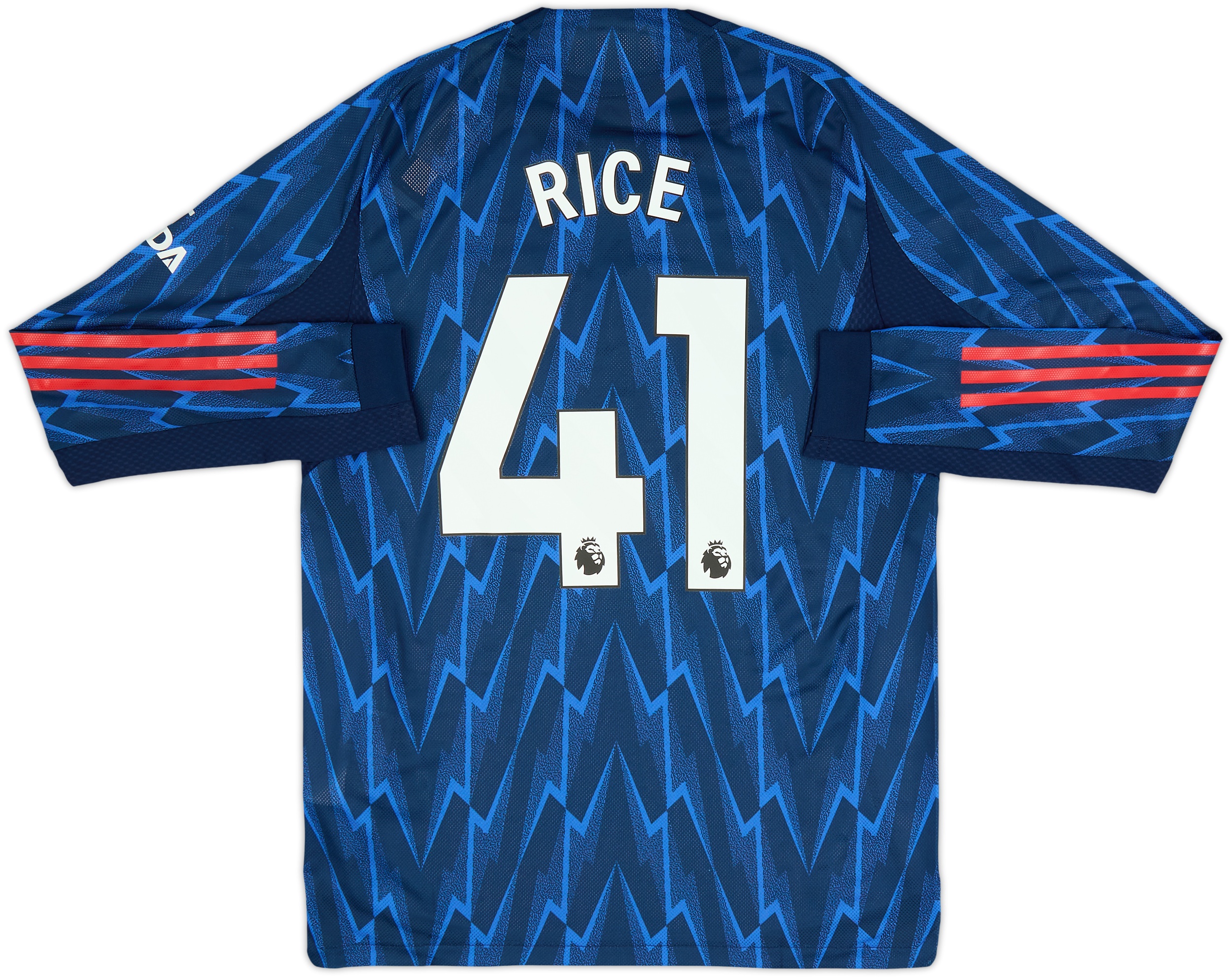 2025-26 Arsenal Authentic Away L/S Shirt Rice #41