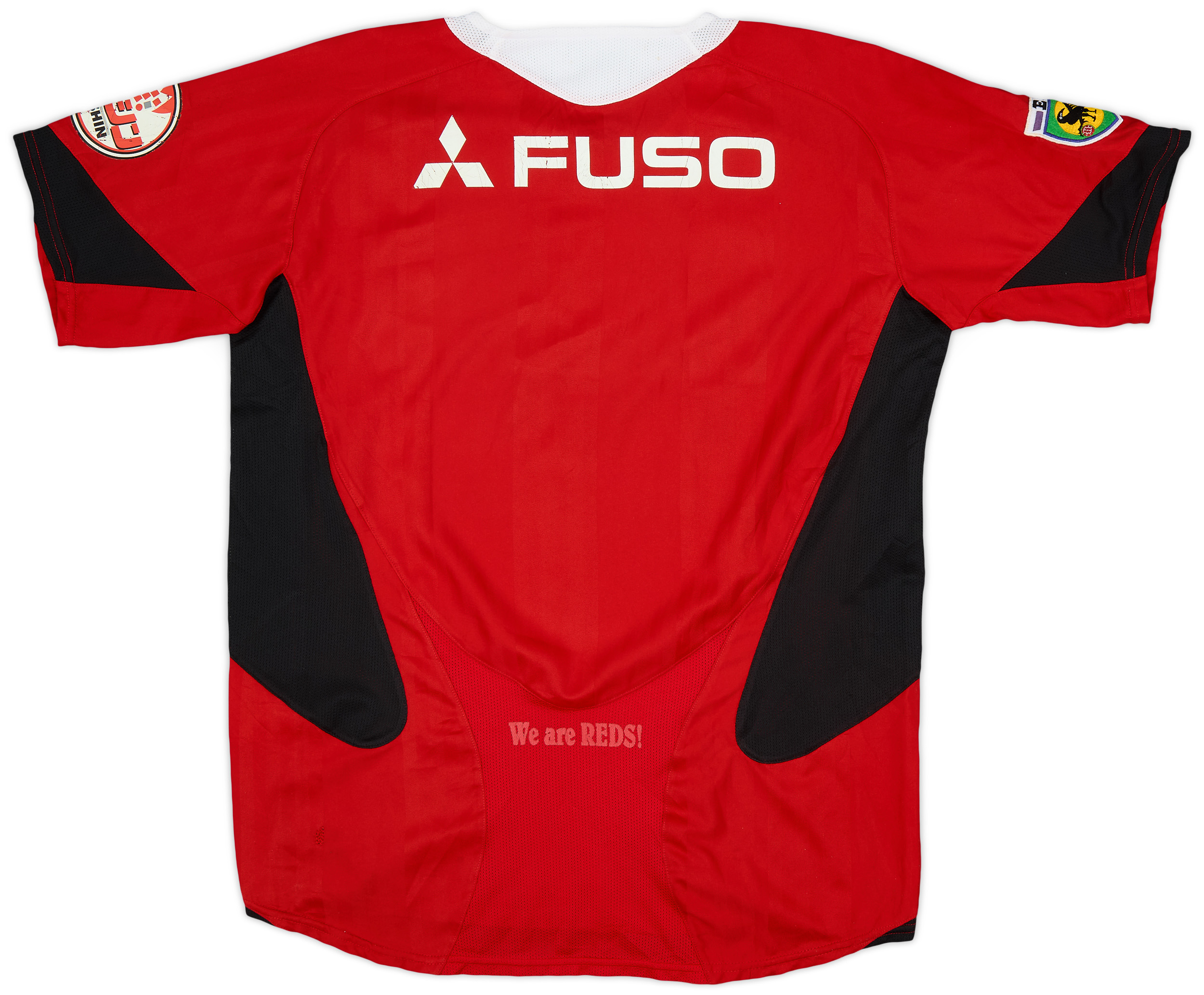 ウェア Urawa Red Diamonds Uniform 2006 2006 Urawa Red Diamonds Home L/S Shirt - 3/10 - (S)