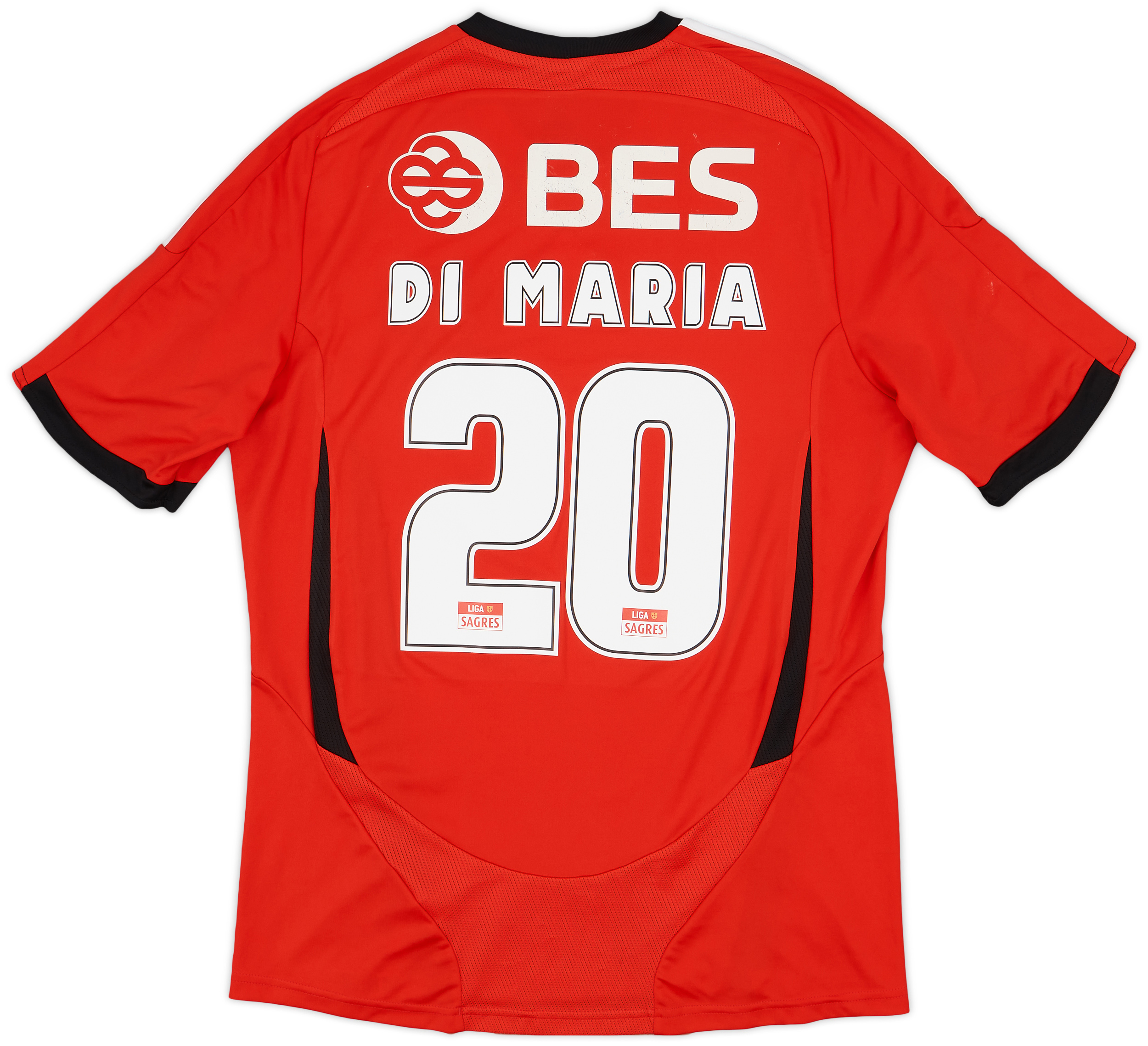 2008-09 Benfica Home Shirt Di Maria #20 - 7/10 - (M) 2008-09 Benfica Home Shirt Di Maria #20 - 7/10 - (M)
