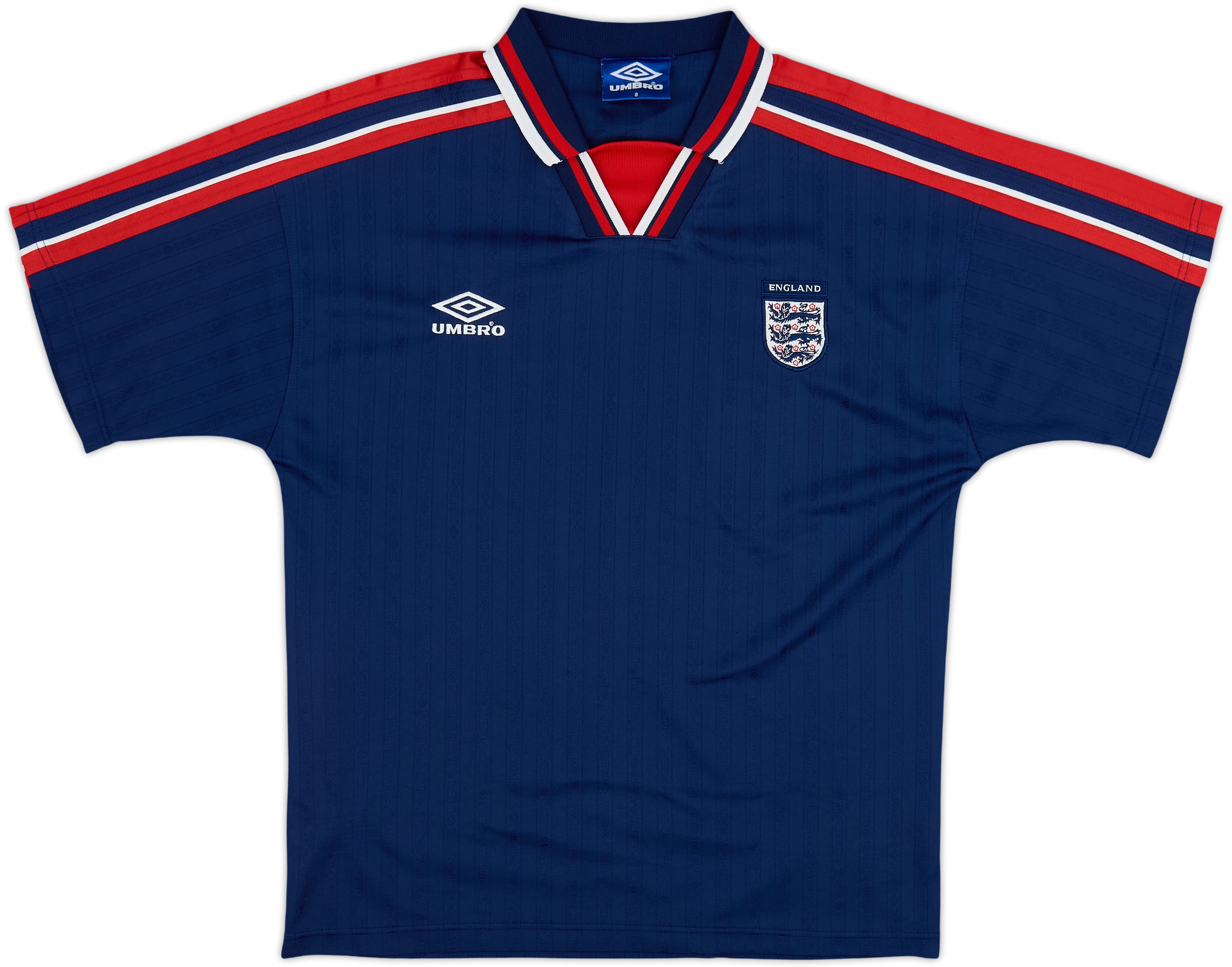 2000-01 England Umbro Training Shirt - 8/10 - (S)