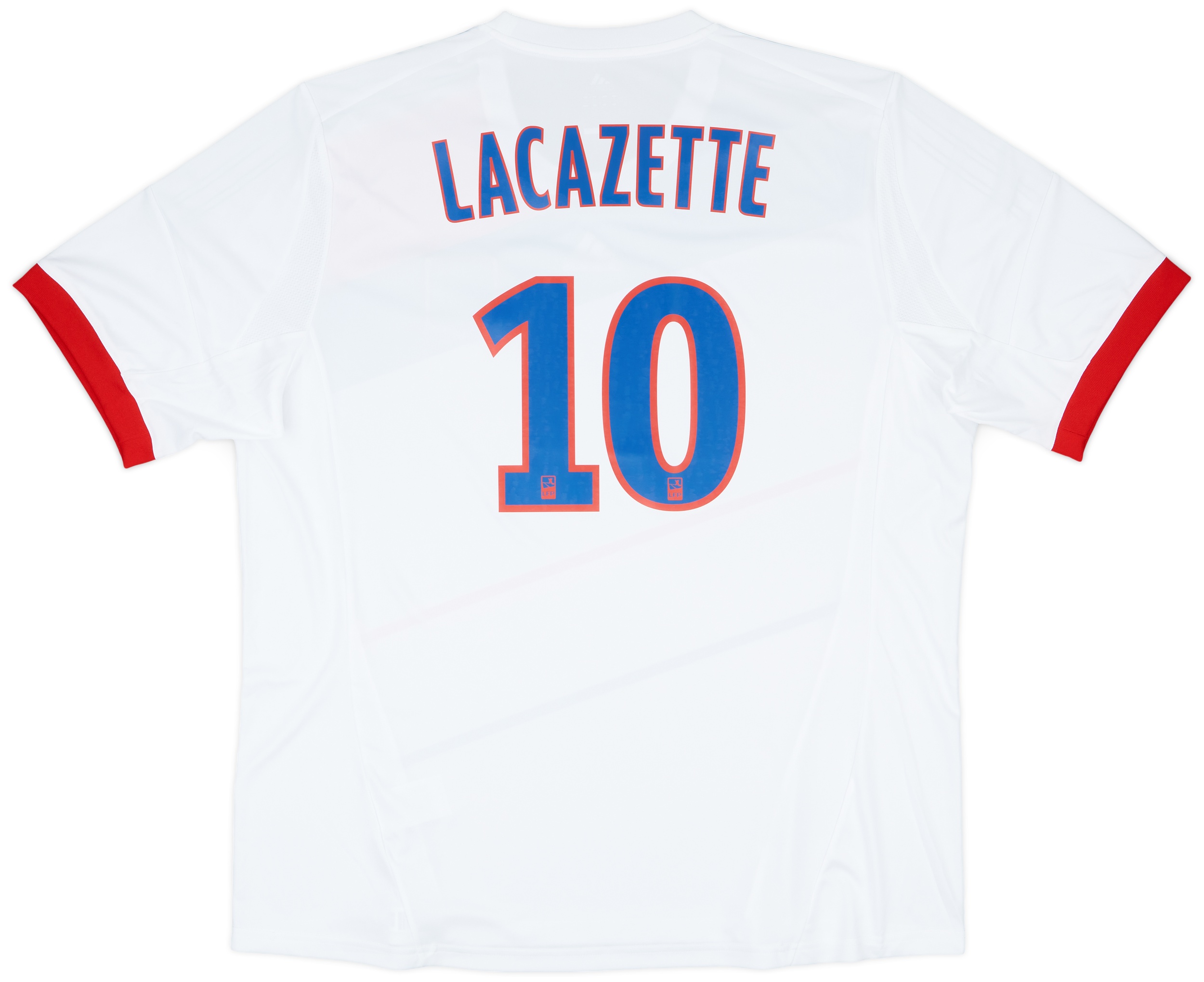 Maillot football vintage Lyon 2013-2014 AWAY 10 LACAZETTE