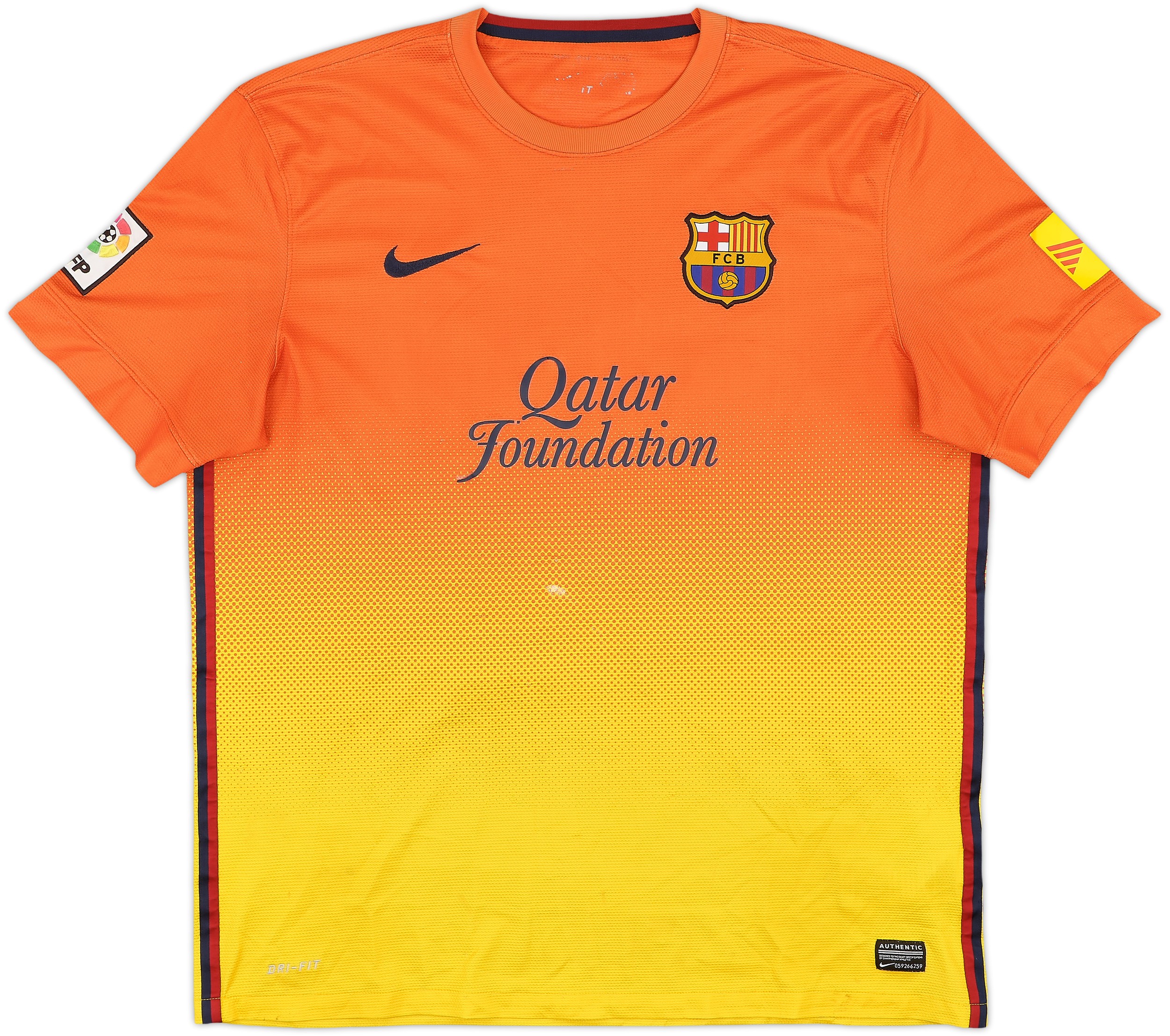 2012/13【AUTHENTIC】Messi #10 , XL 2012-13 Barcelona Home Shirt Messi #10 (XL)