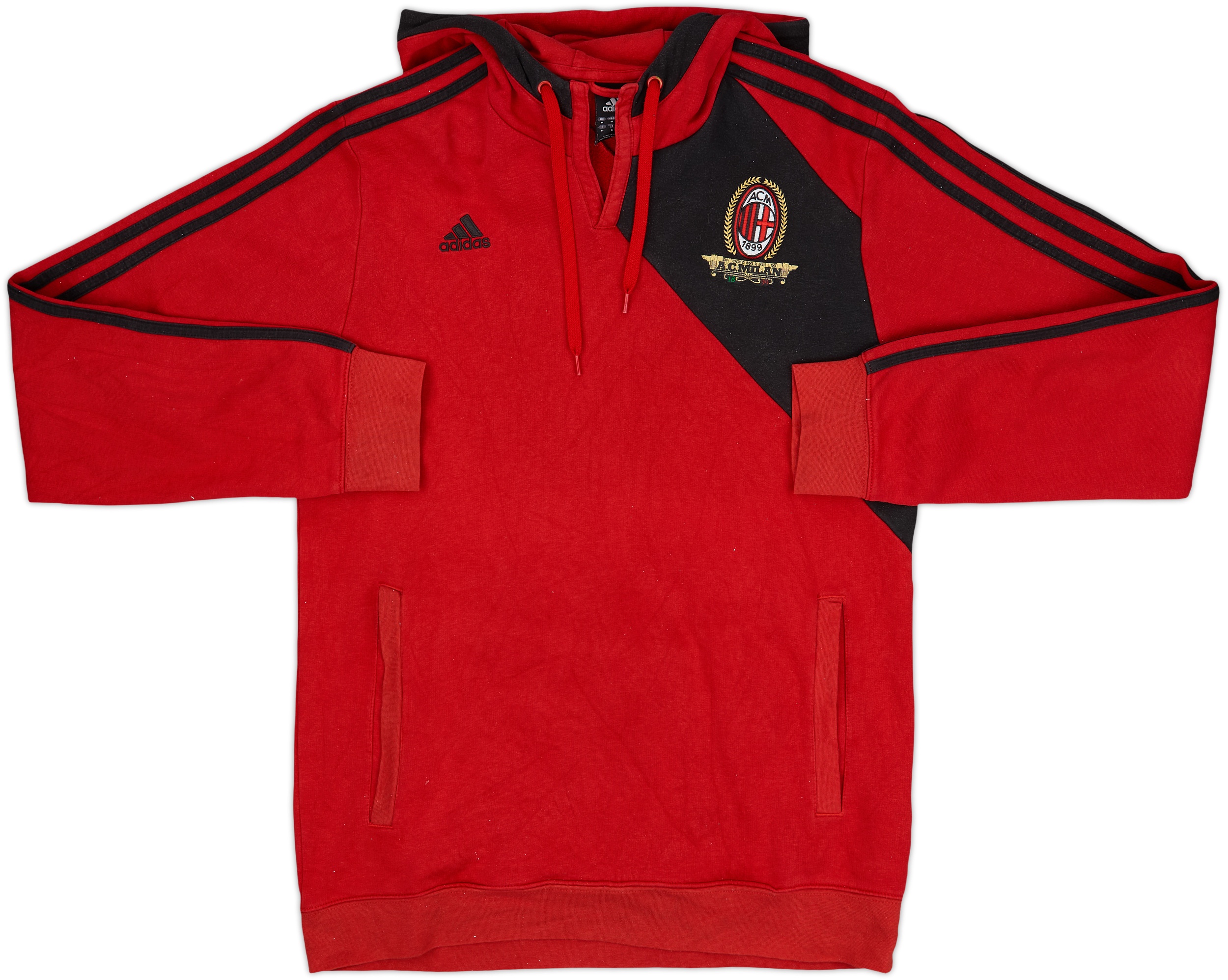 2000-02 AC Milan adidas Sweat Top - 9/10 - (M)