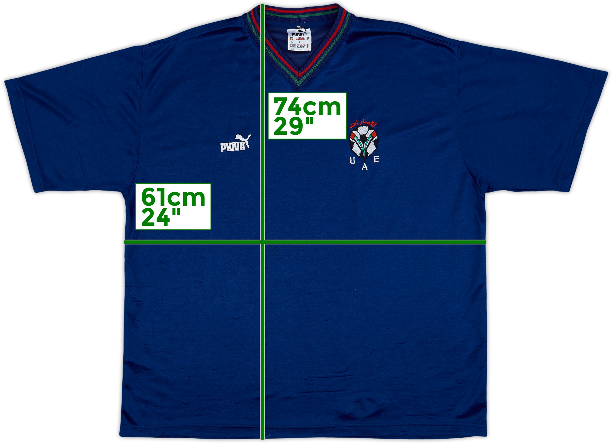 19998-00 UAE Puma Training Shirt - 6/10 - (L)