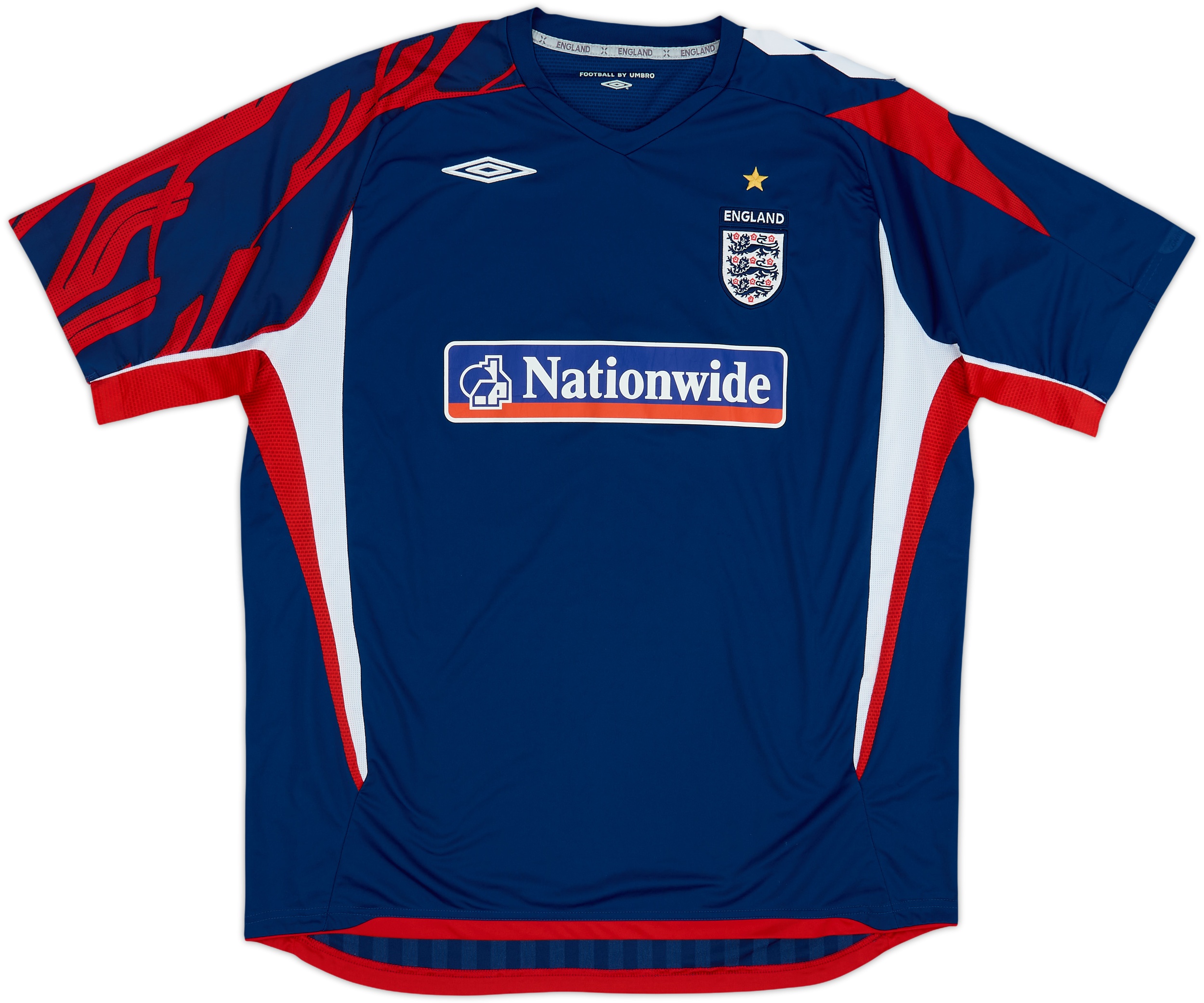 2007-09 England Umbro Training Shirt - 6/10 - (XXL)