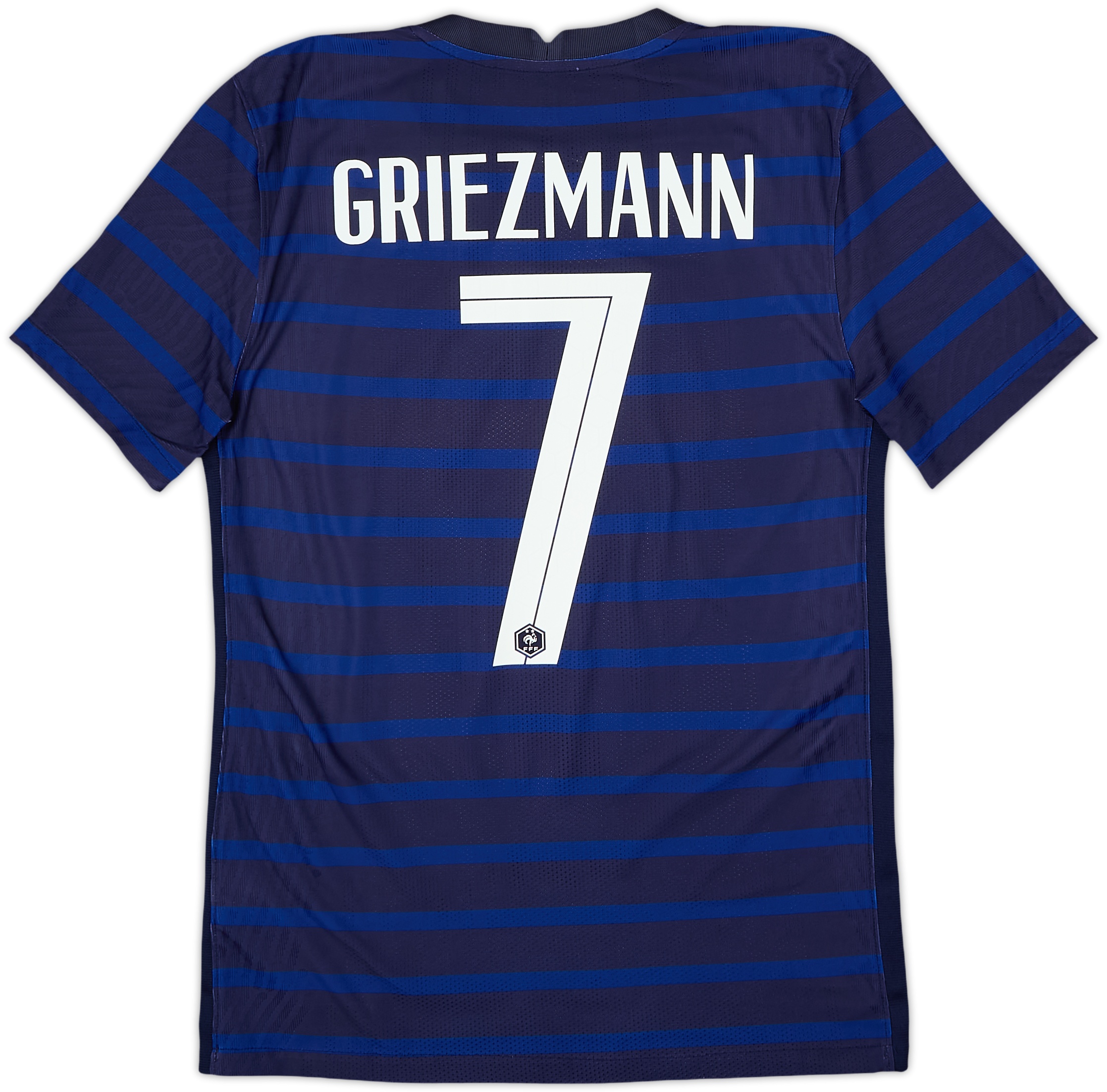 2020-21 France Authentic Home Shirt Griezmann #7 - 8/10 - (S)