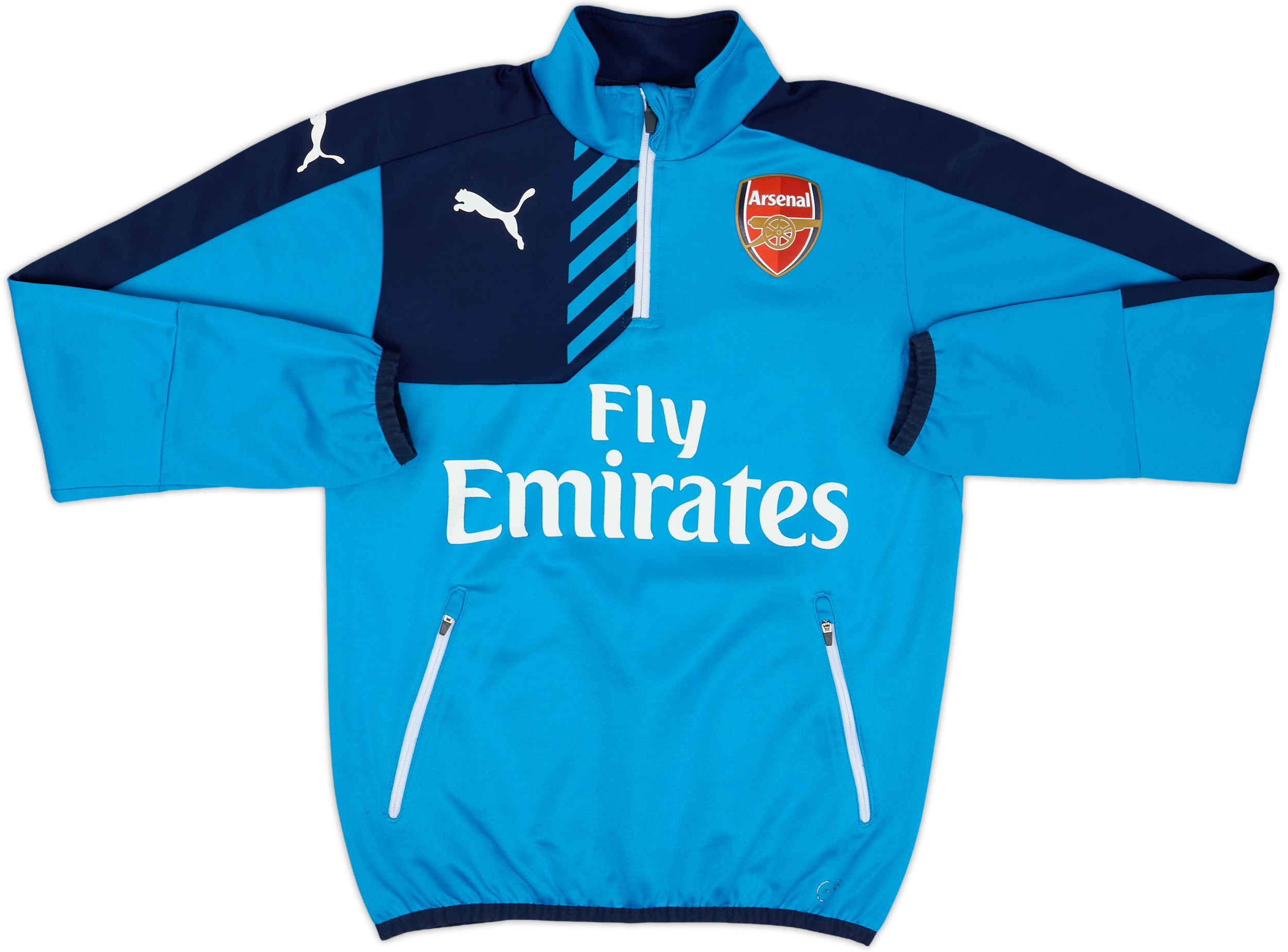 ァッション人気ブランドランキング - Top Drill Zip 1/4 Puma Arsenal 2015-16 5/10 (XL.Boys) - ウェア