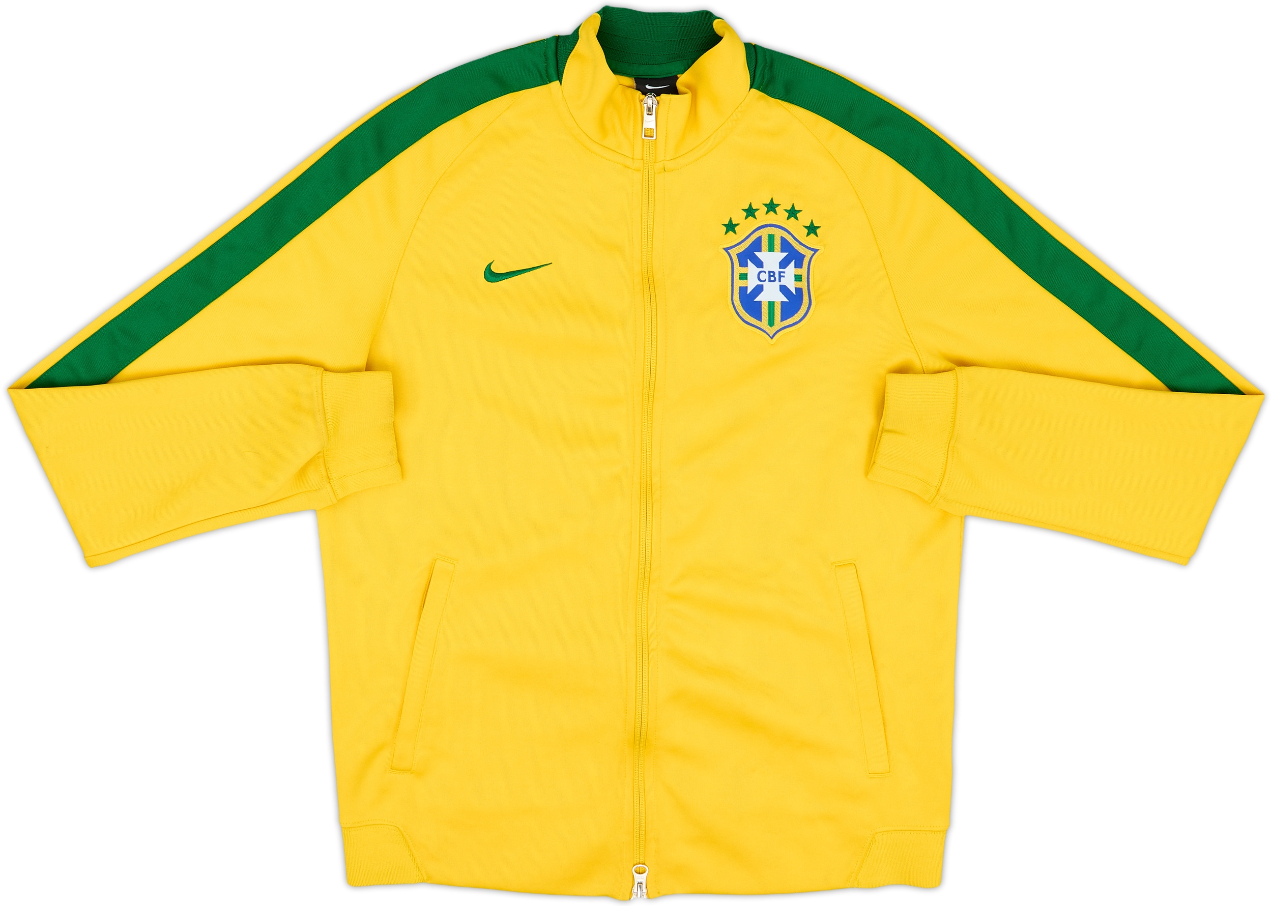 素敵でユニークな Track Nike Brazil 2014-15 Jacket (M) - 8/10 - ウェア