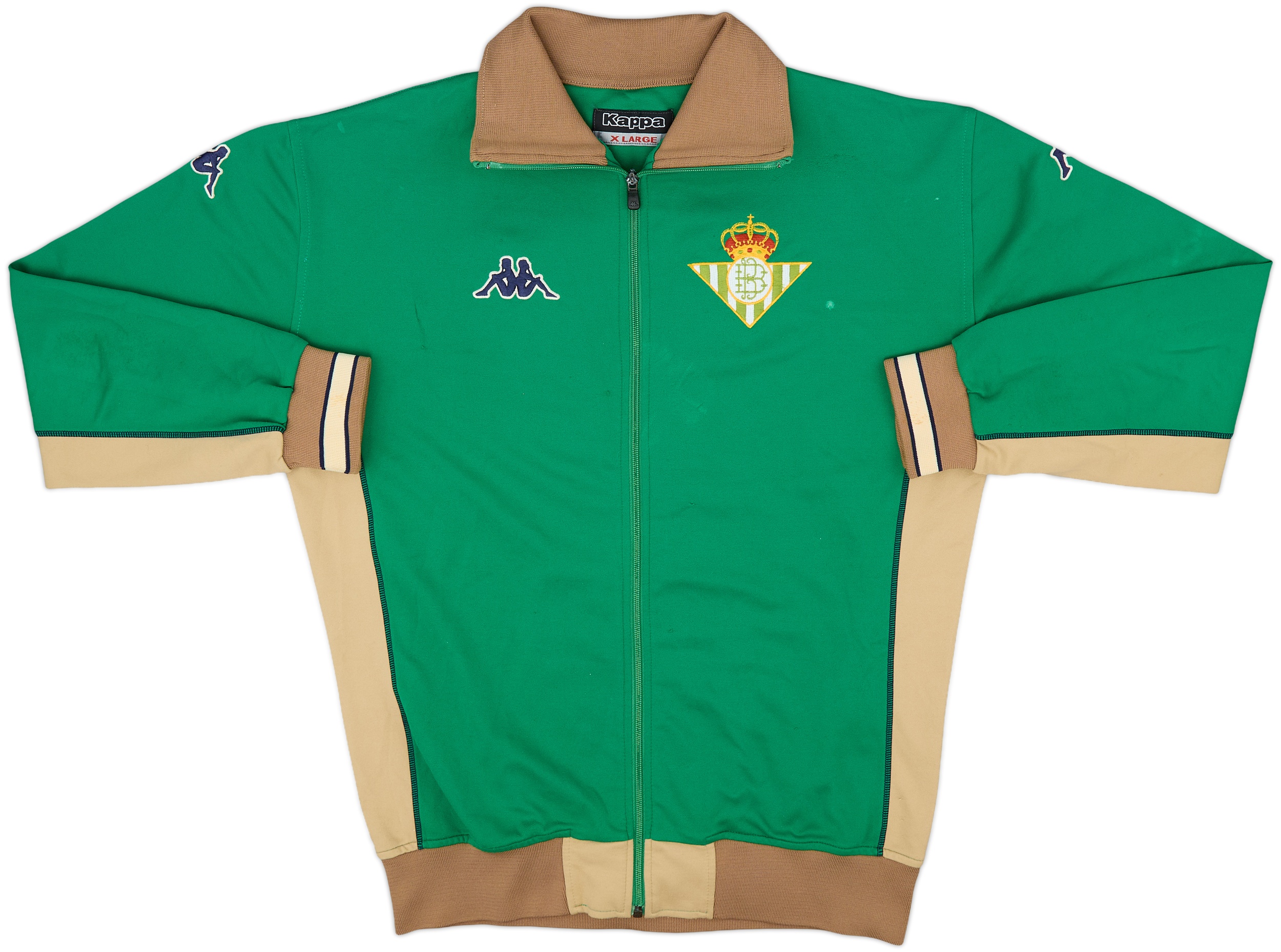 Chaqueta de chándal Kappa del Real Betis 2005-06 - 6/10 - (XL)
