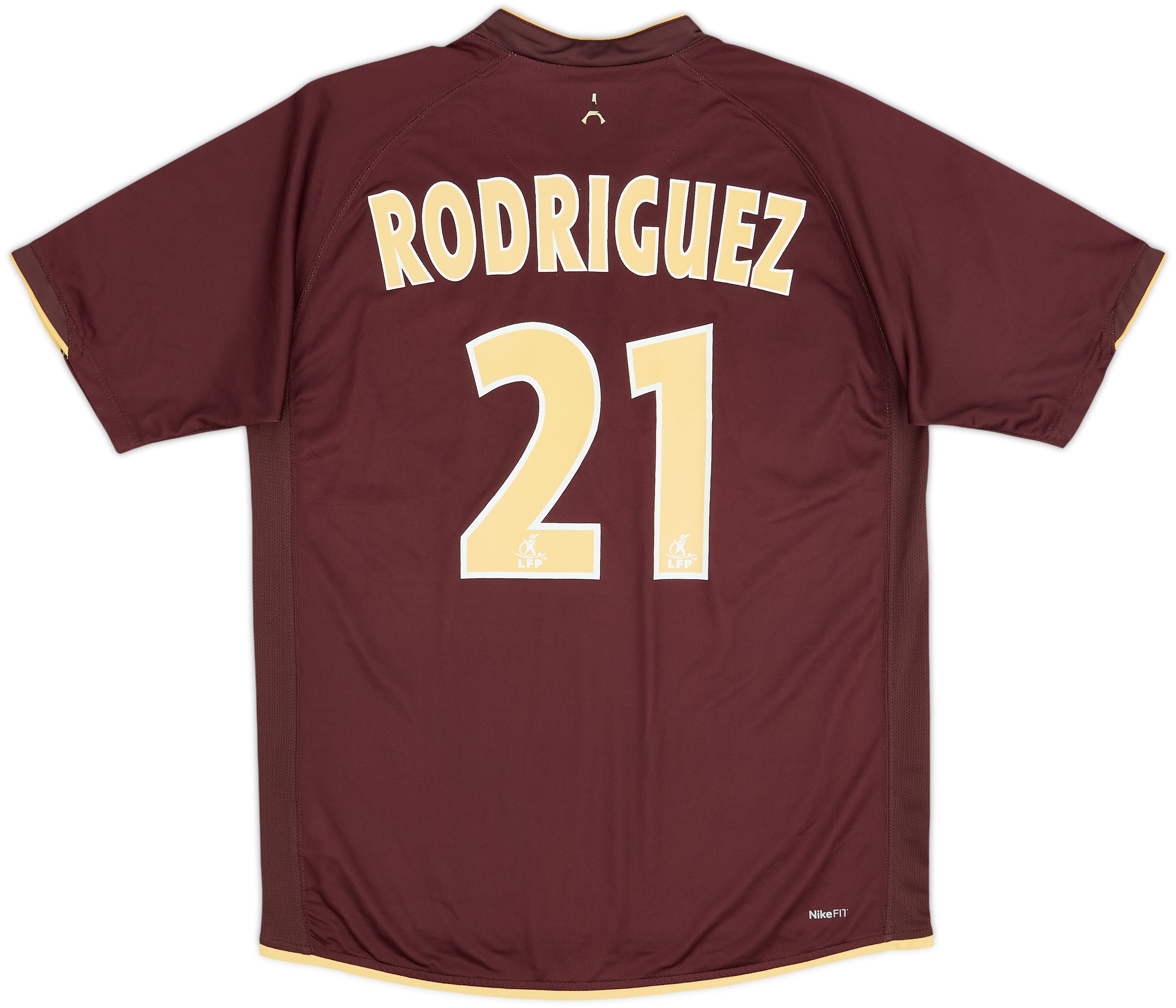2006-07 Paris Saint-Germain Away Shirt Rodriguez #21 - 6/10 - (M)