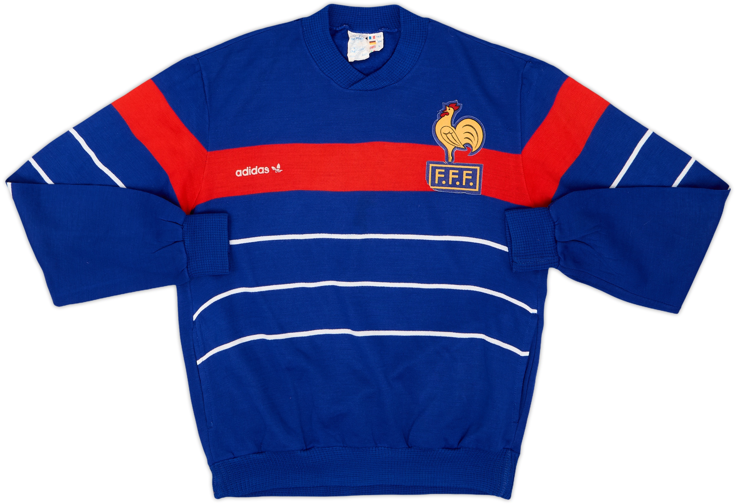 1984-86 France adidas Sweat Top - 6/10 - (S)