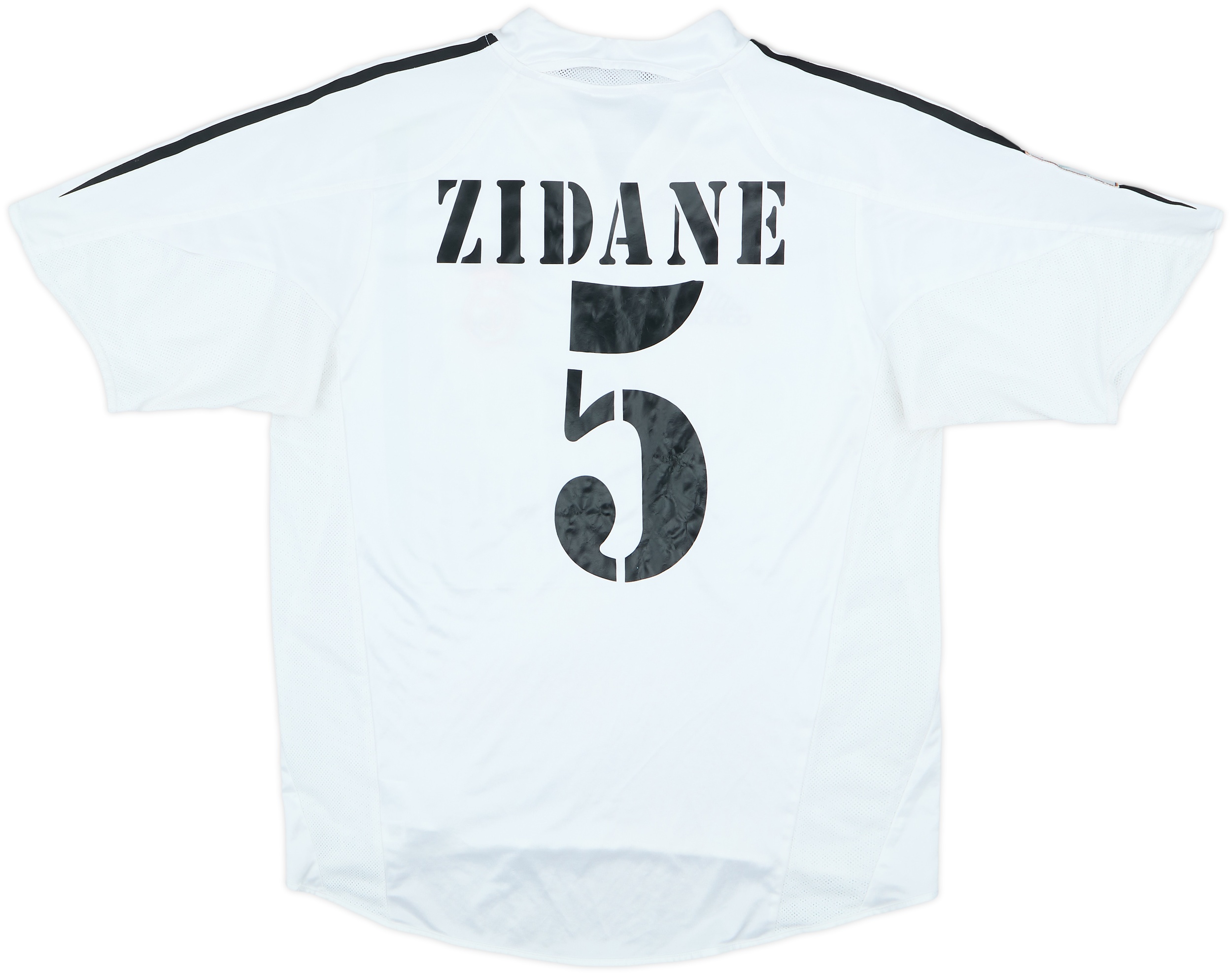 2004-05 Real Madrid Home Shirt Zidane #5 - 5/10 - (M)