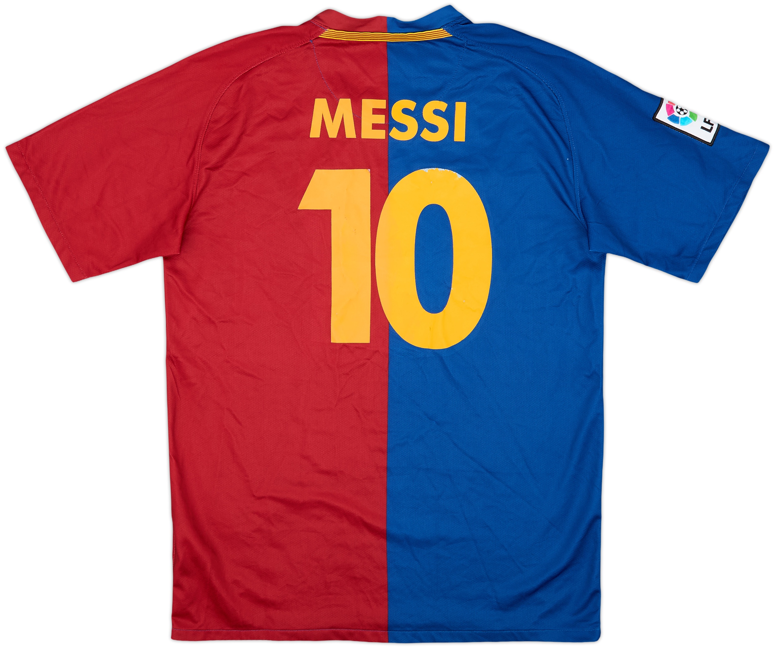 2008-09 Barcelona Home Shirt Messi #10 - 7/10 - (S)