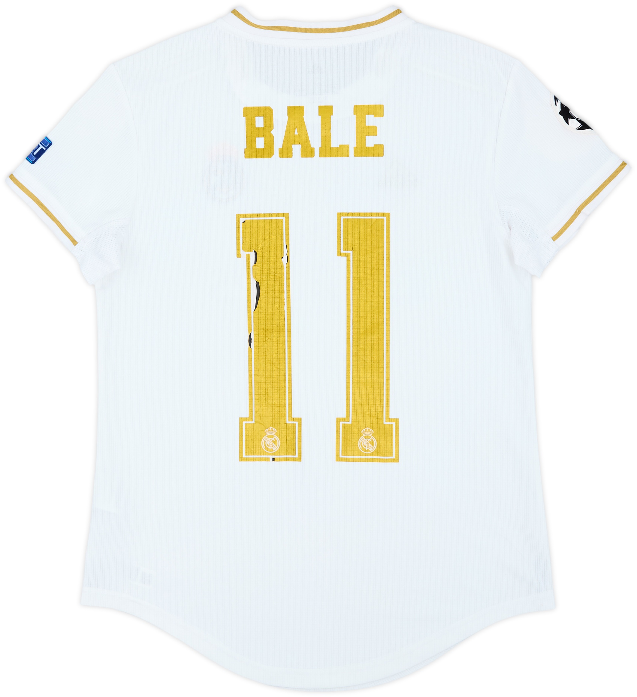 レアル・マドリード Bale 11番 シャツ 2019-20 Real Madrid Home Shirt Bale #11 - 5/10 - (Women's S)