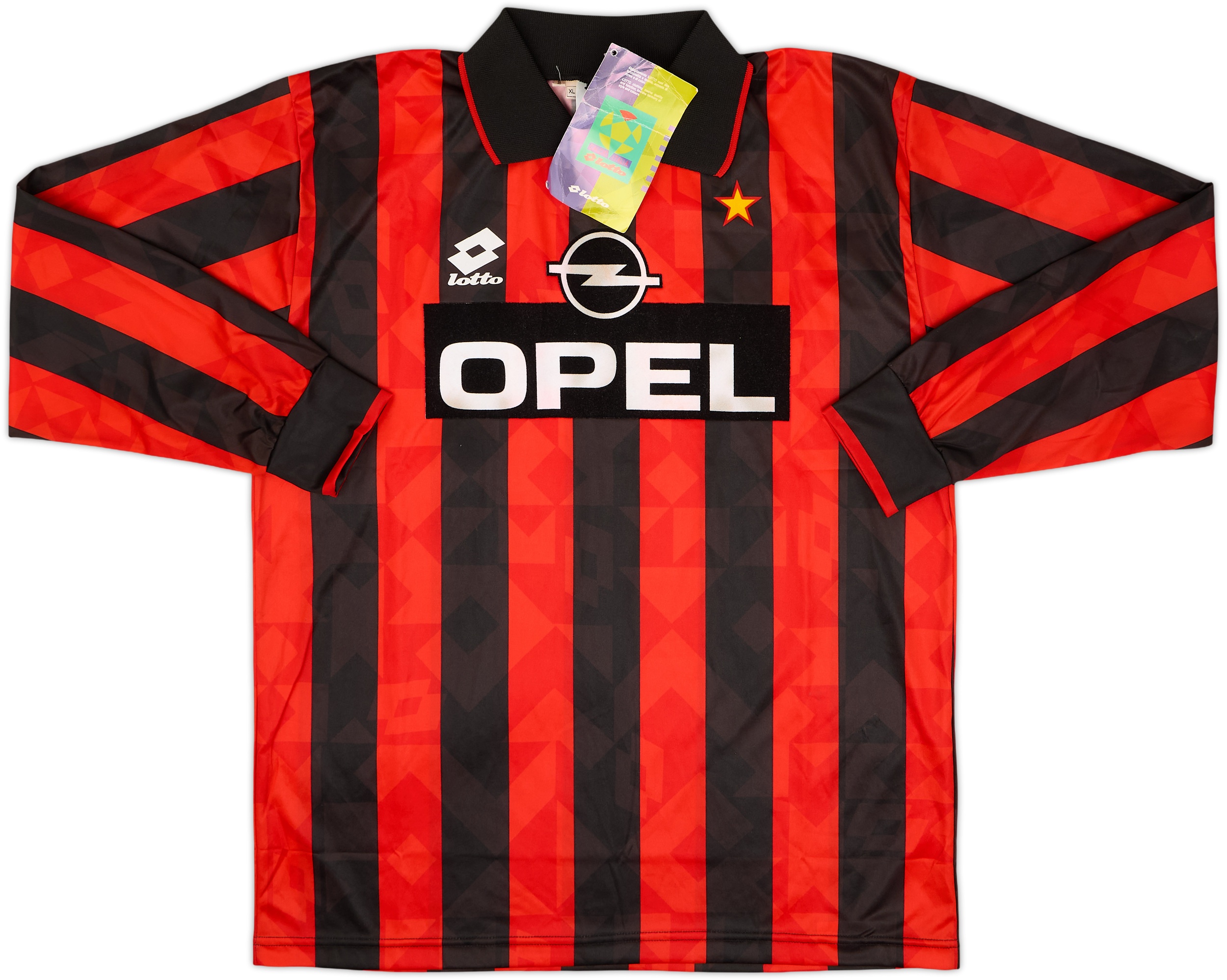 1994-95 AC Milan Home L/S Shirt (XL)