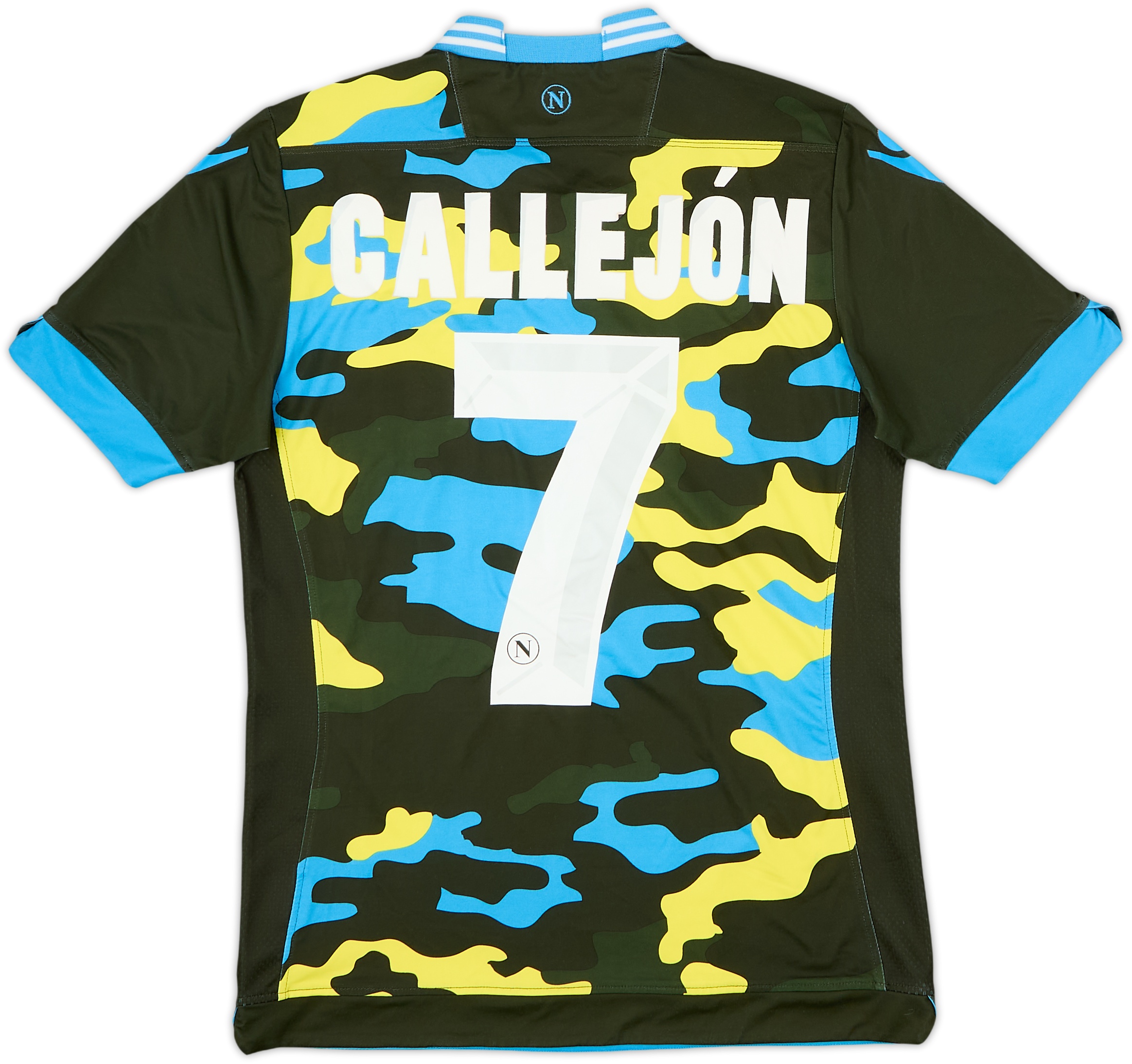 2013-14 Napoli Fourth Shirt Callejon #7 - 7/10 - (M)