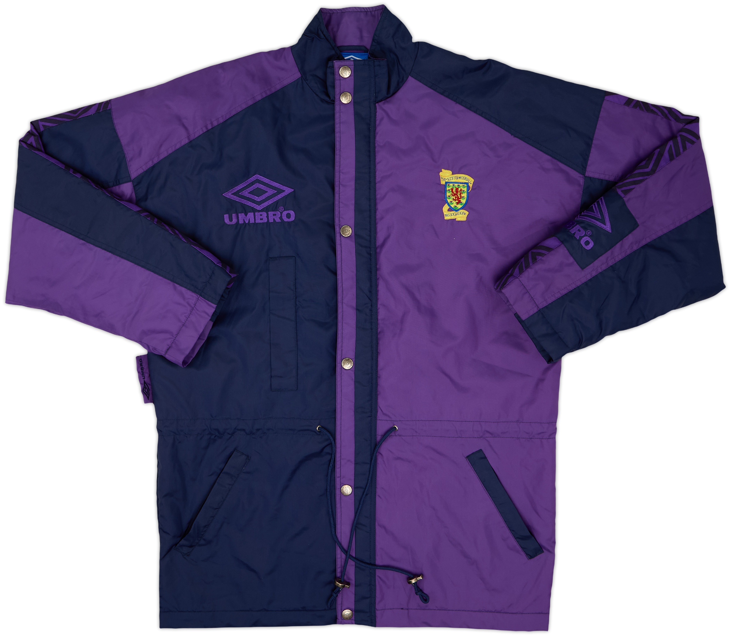 1994-95 Scotland Umbro Padded Bench Coat - 10/10 - (M)