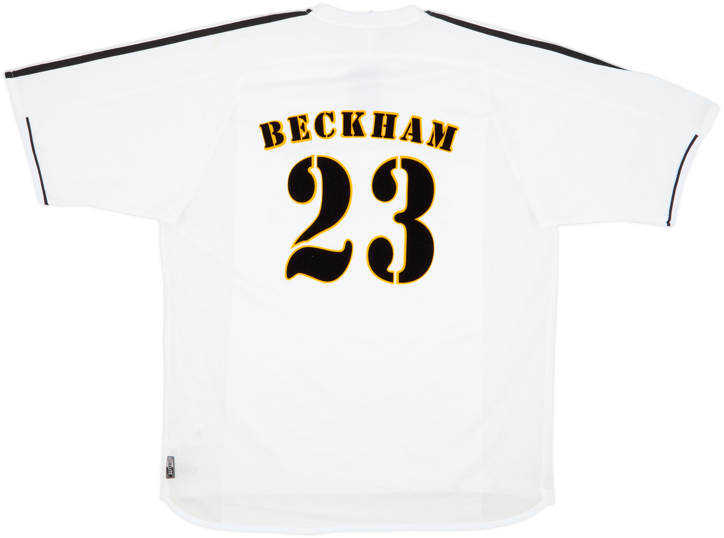 2003-04 Real Madrid Home Shirt Beckham #23 - 7/10 - (XL)