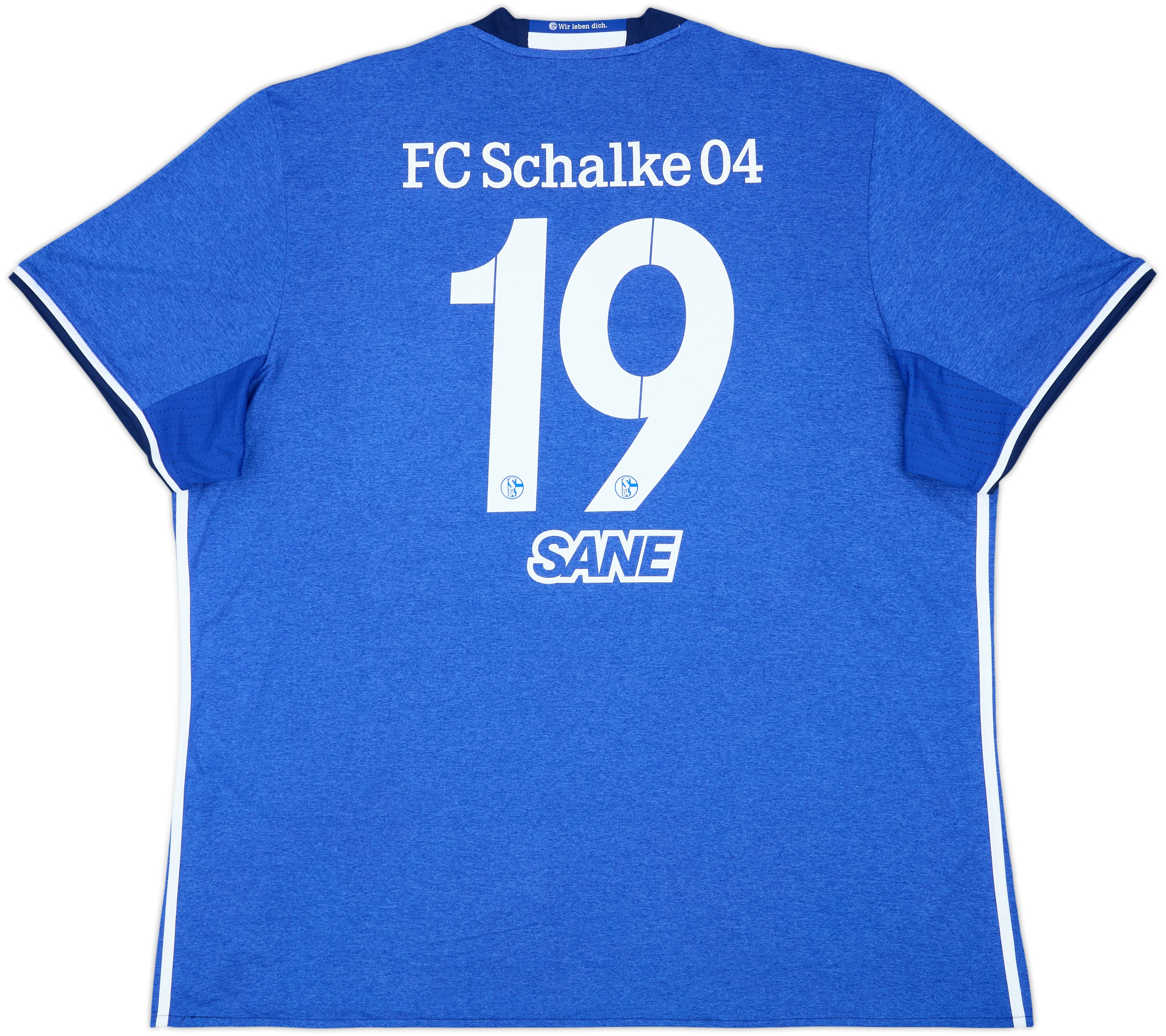 2016-18 Schalke Home Shirt Sane #19 - 8/10 - (3XL)