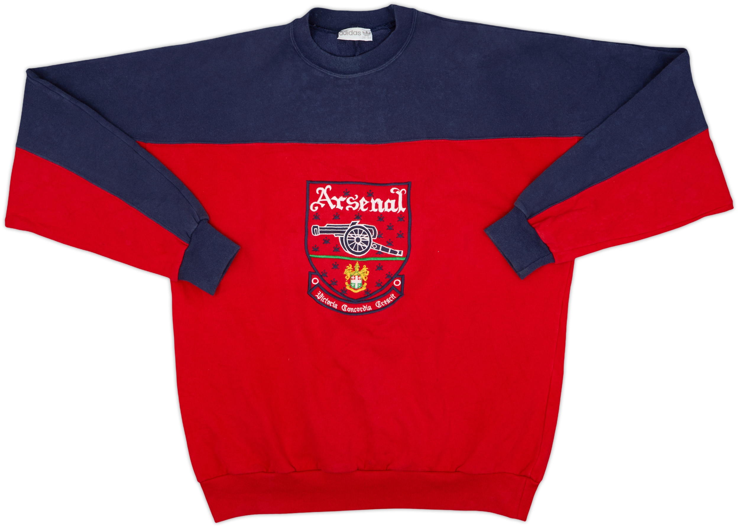 1990-92 Arsenal adidas Sweat Top - 8/10 - (M)