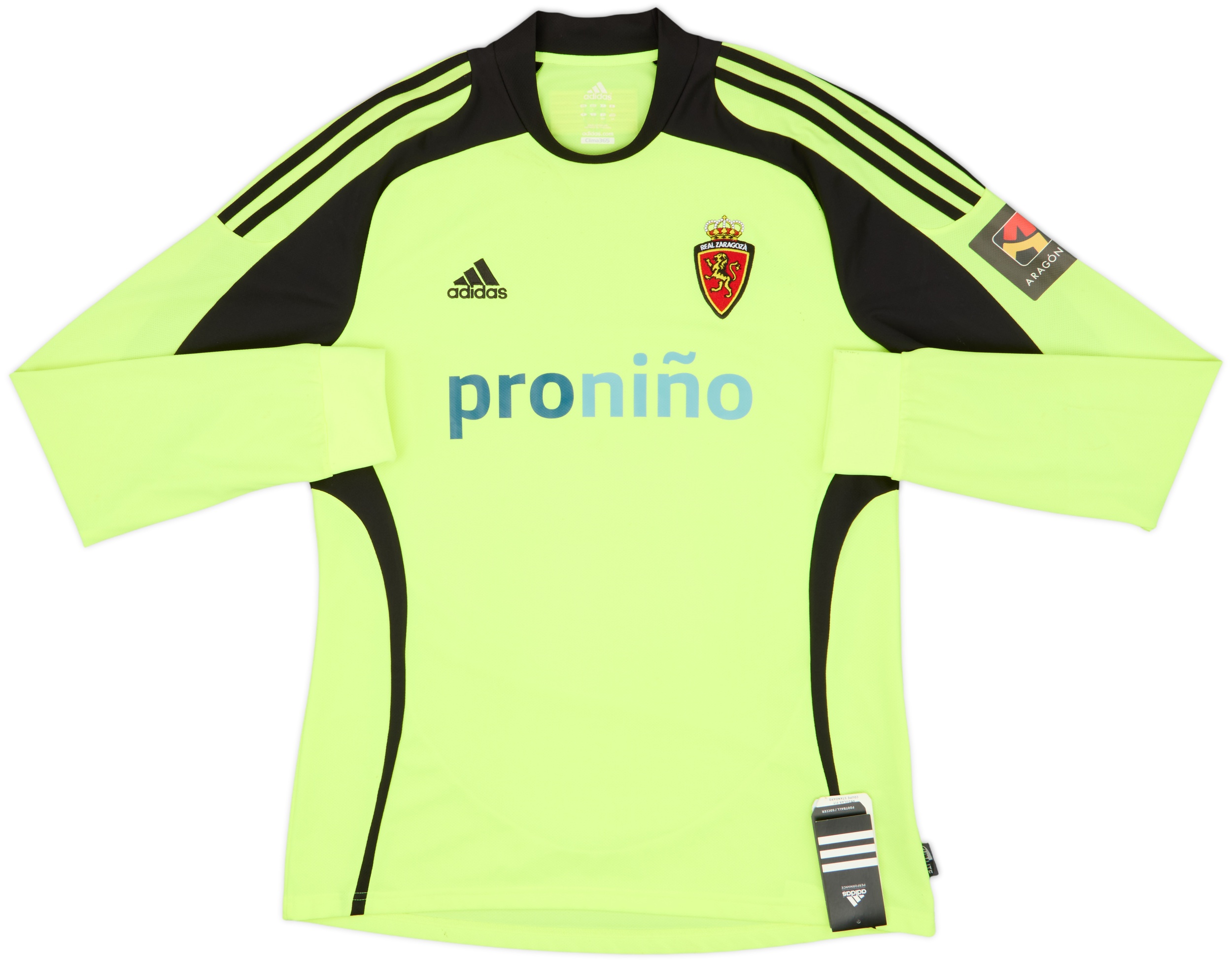 2009-11 Real Zaragoza Away L/S Shirt (L)