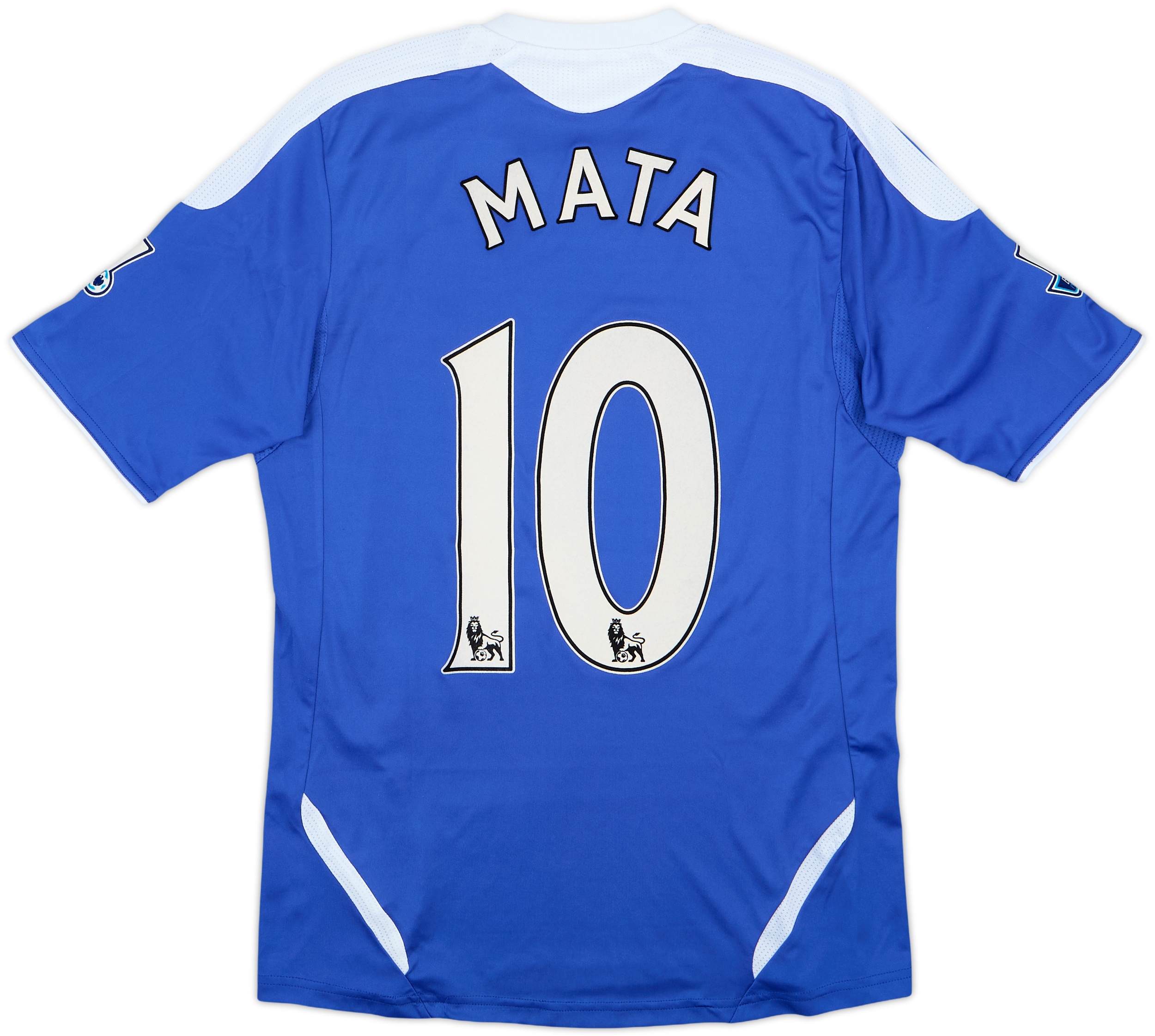 - #10 Mata Shirt Home Chelsea 2011-12 チェルシー 長袖シャツ　トヨタカップ 10 MATA 【レア】Chelsea 8/10 (S) - ウェア