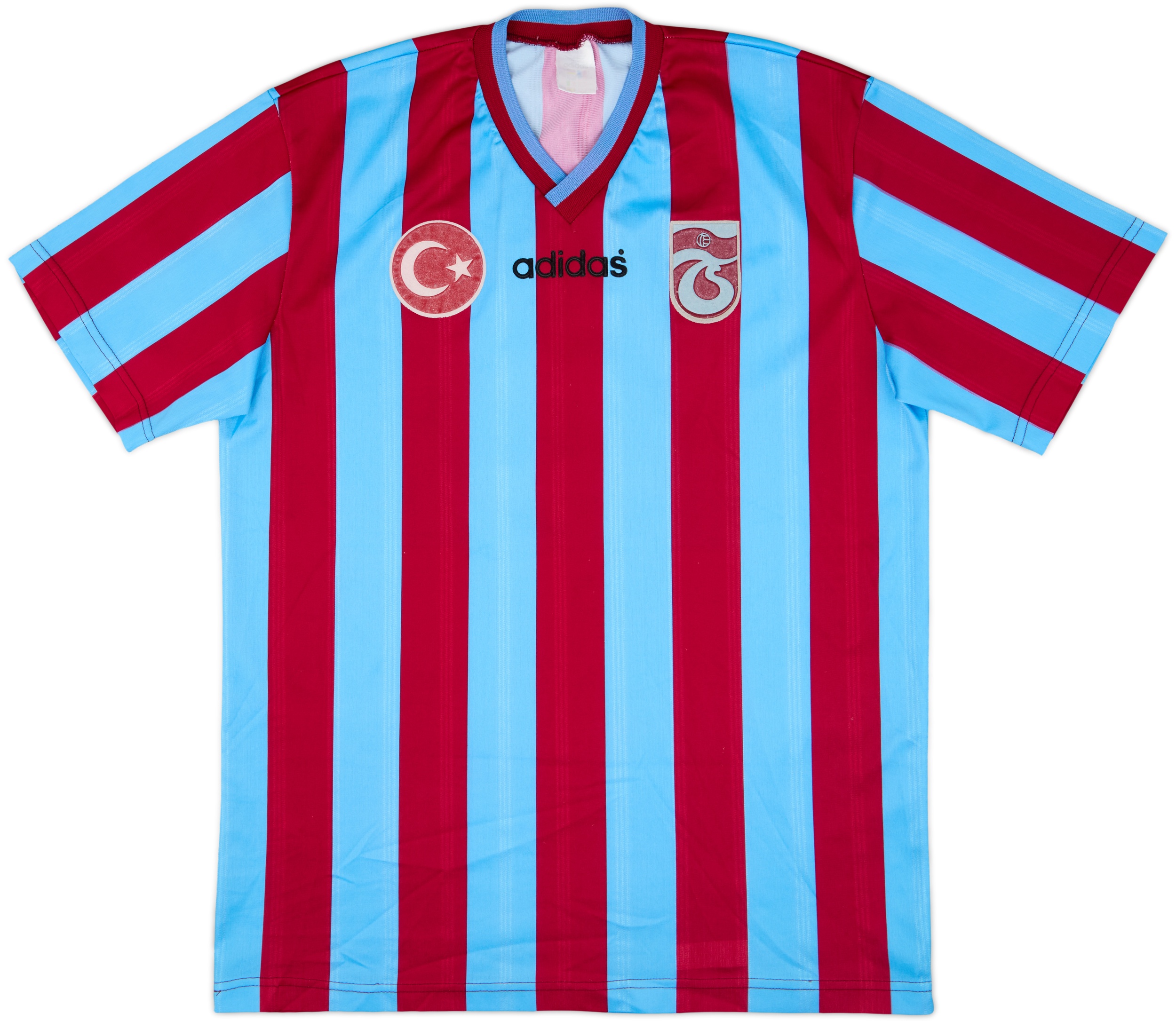 1995-96 Trabzonspor Home Shirt #8 - 7/10 - (M)