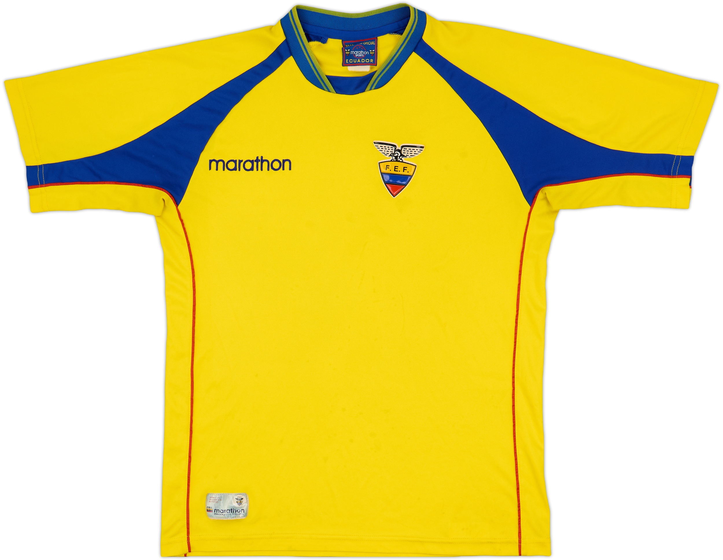 2002-03 Ecuador Home Shirt - 5/10 - (L)