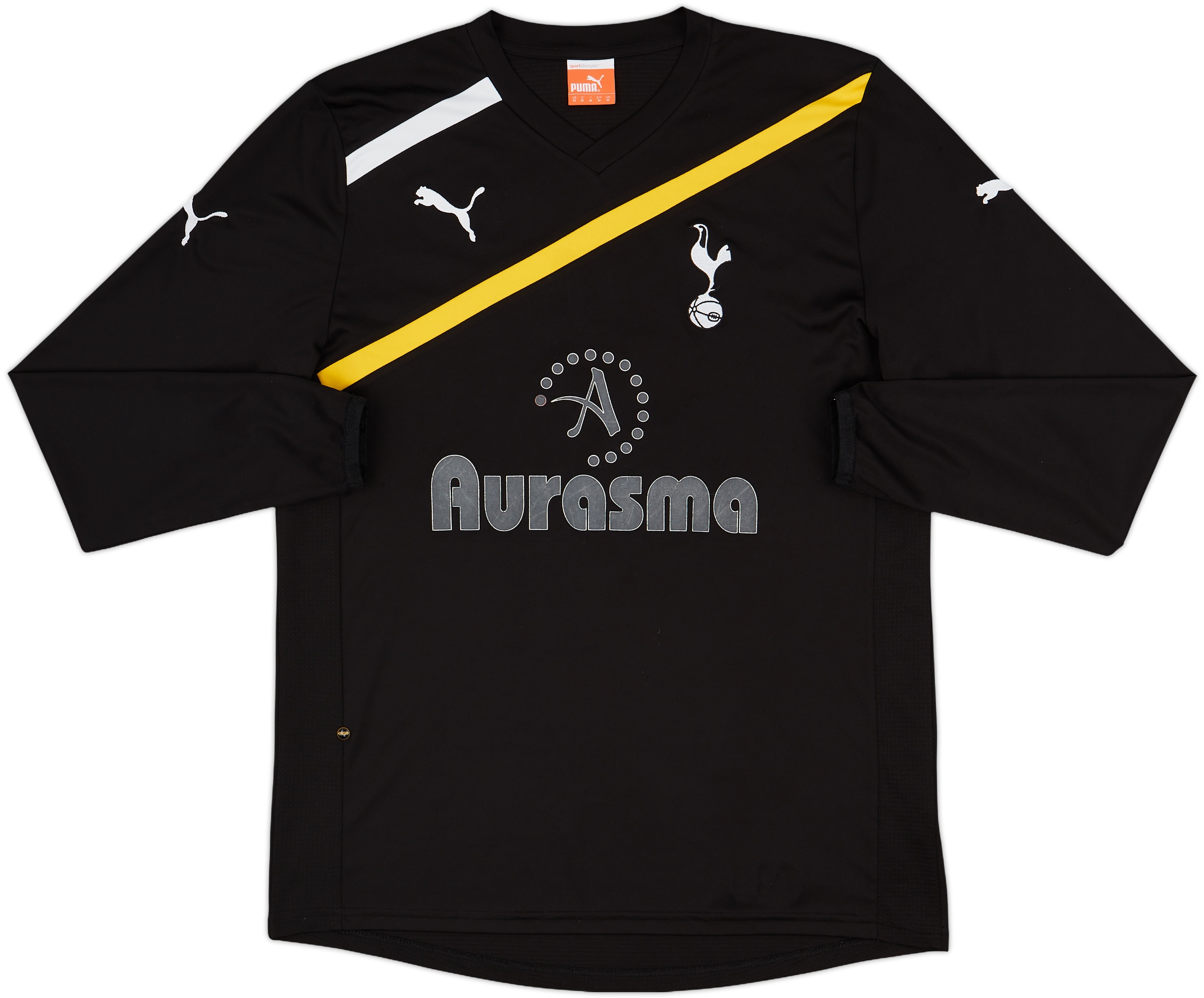 トッテナムユニフォームVAN DER VAART 2011-12 Tottenham Third L/S Shirt Van der Vaart #11 - 5/10 - (M)