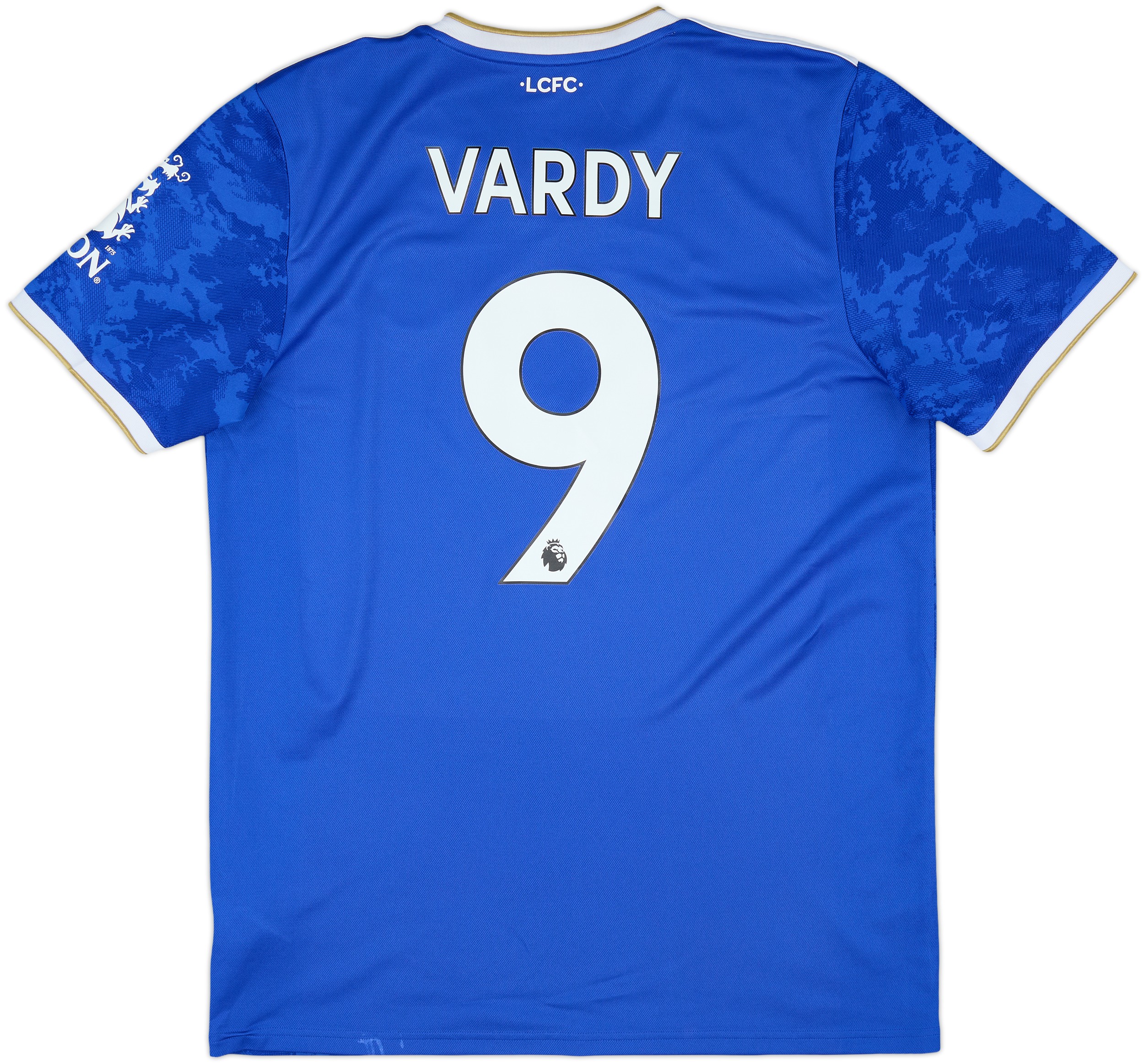 Leicester19-20 City VARDY 9 ユニフォームMサイズ 2021-22 Leicester Match Issue Home Shirt Vardy #9