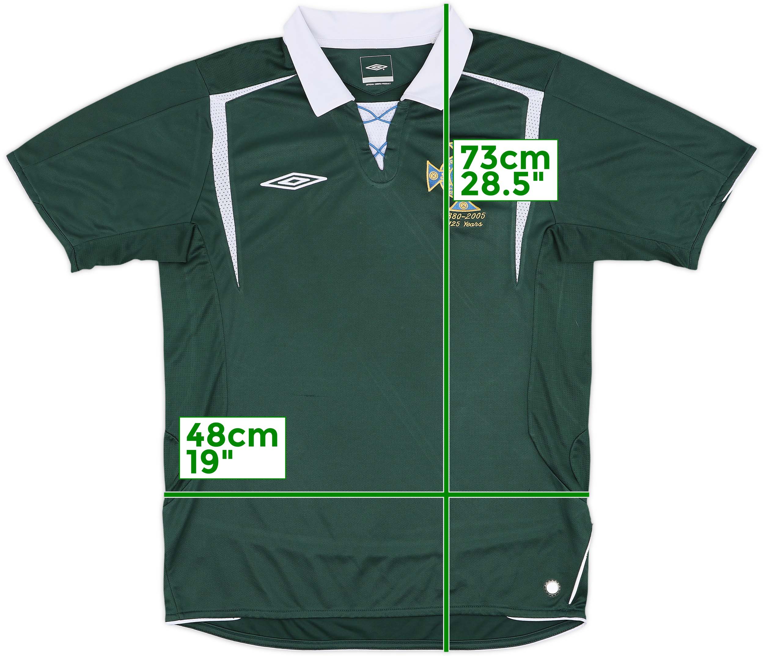 UMBRO Northern Ireland 125th anniversary