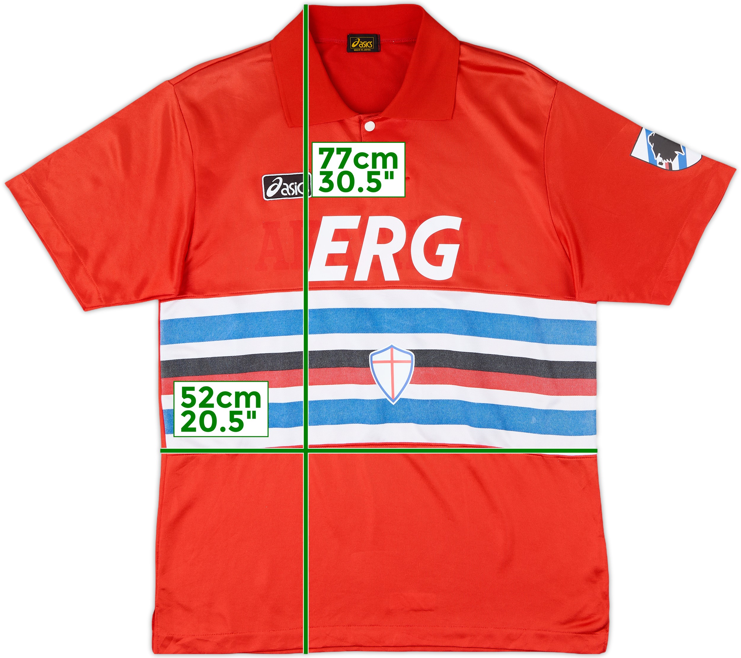 レビュー高評価の商品!の商品をすべて 1992-94 Sampdoria Third Shirt #2 - 5/10 - (L) ウェア