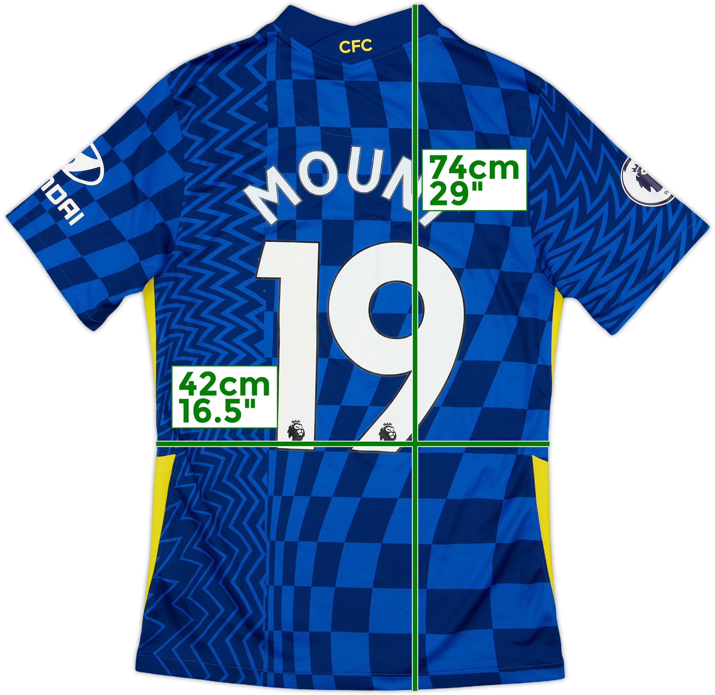 Chelsea FC MOUNT 19番シャツ 2022-23 Chelsea Home Shirt Mount #19 - 6/10 - (S)