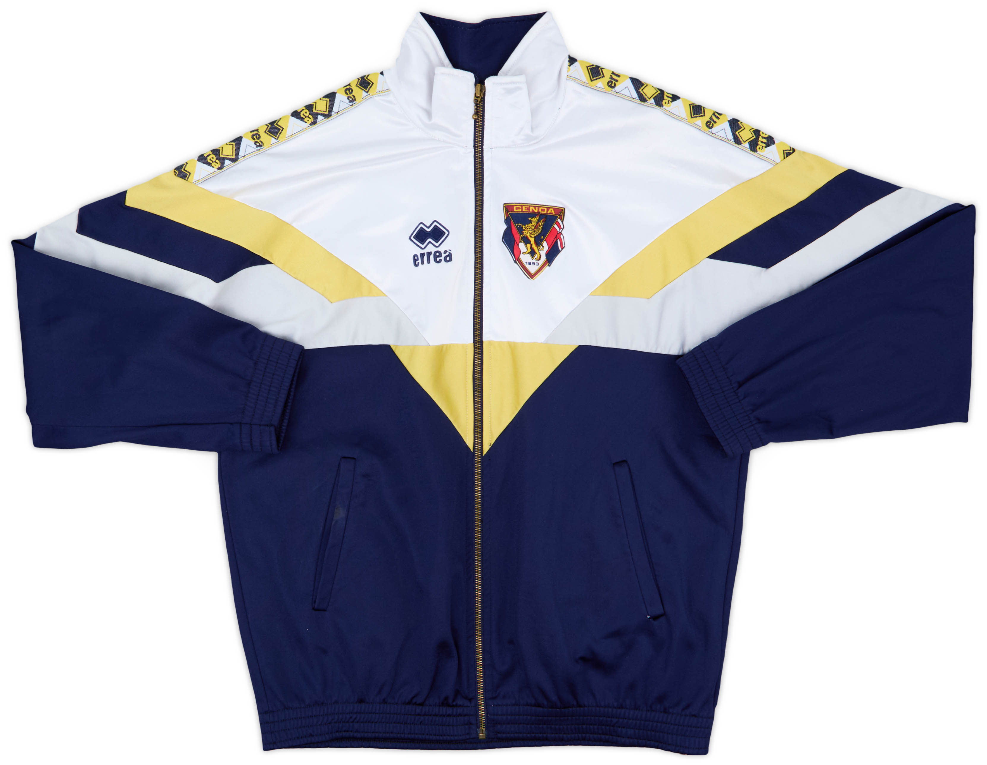 1996-97 Genoa Errea Track Jacket - 8/10 - (L)