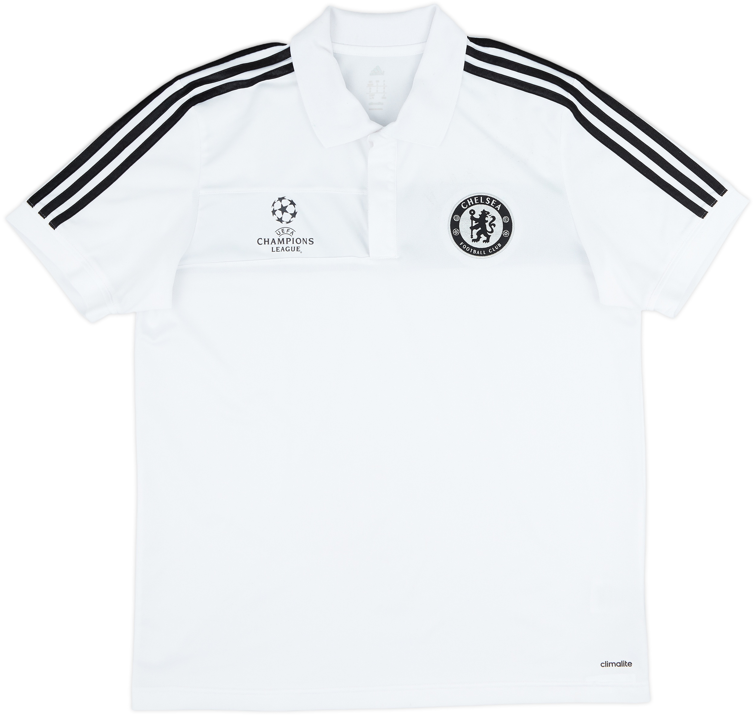 2013-14 Chelsea Champions League adidas Polo Shirt - 6/10